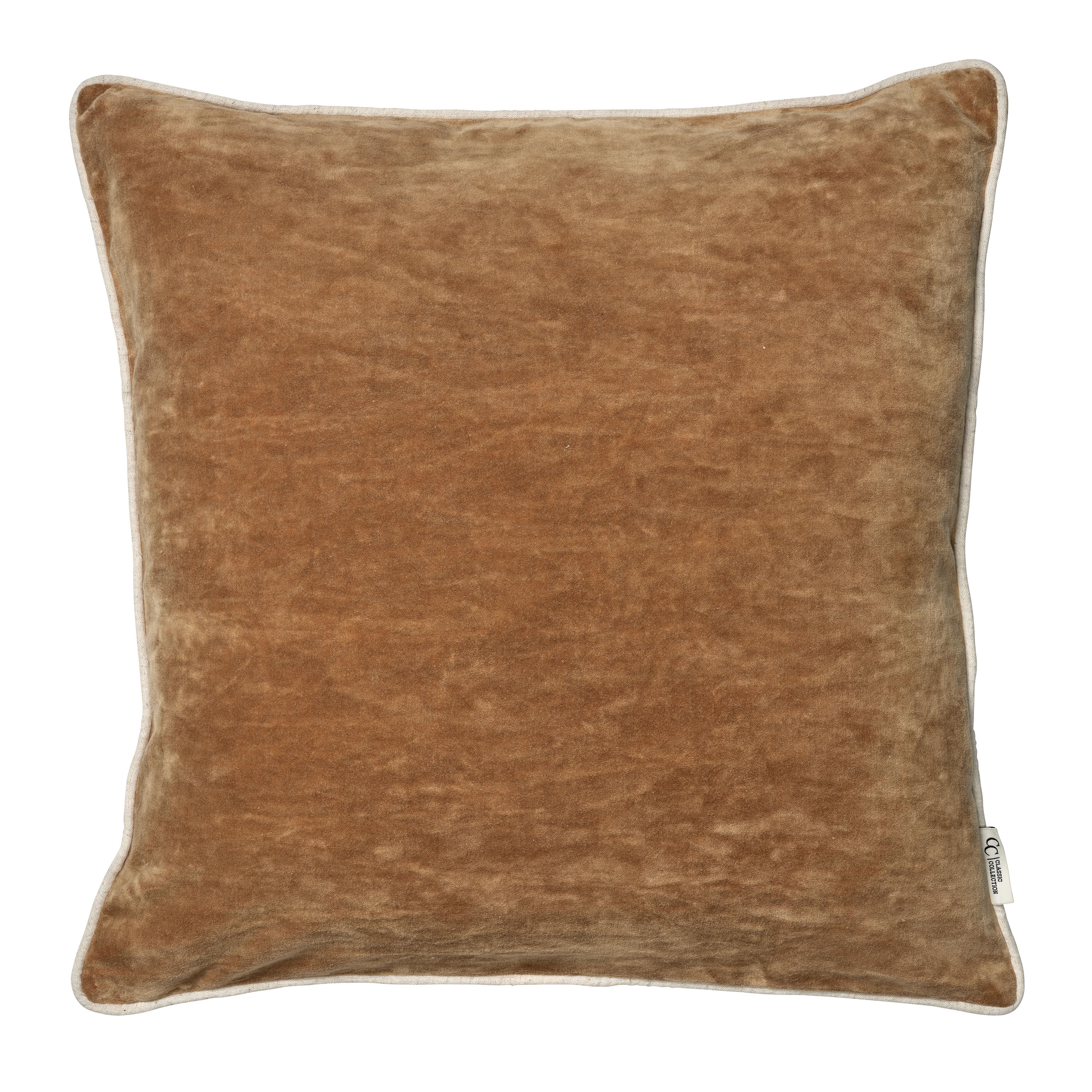 Velvet Stonewash Kuddfodral Gold 50x50