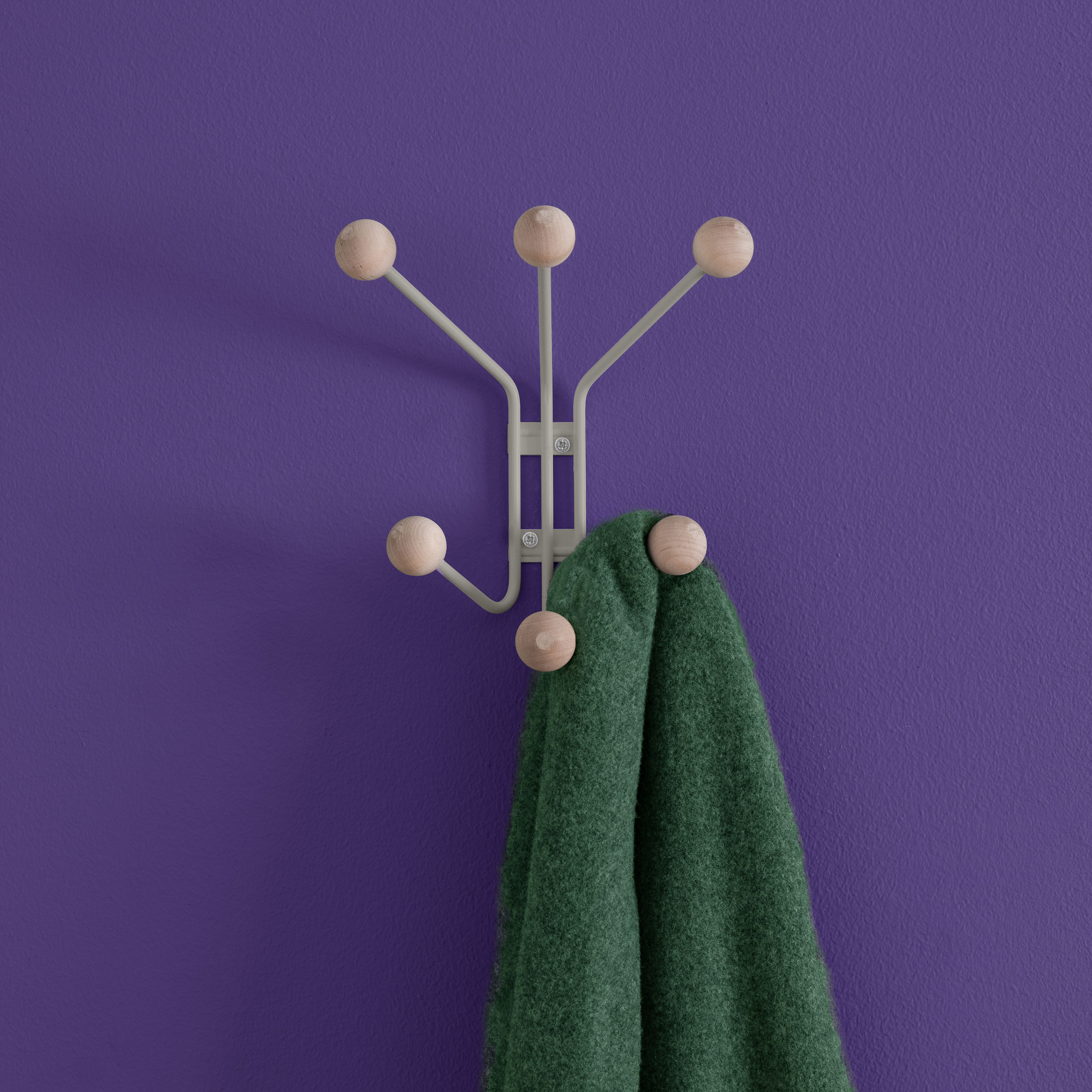 Maze Bill Garderobenleiste Greige XSmall