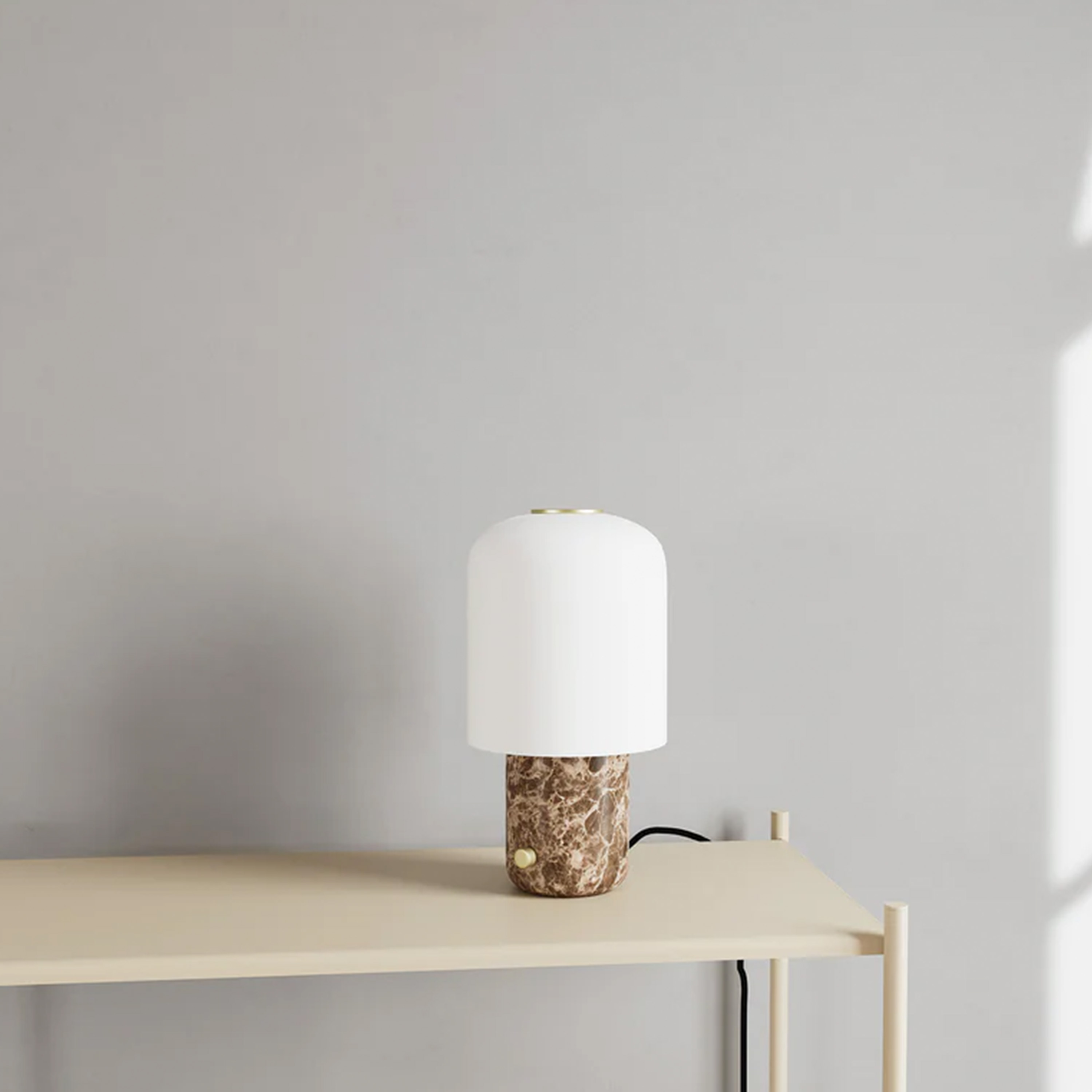 Novoform Tokyo Bordslampa Brown Marble