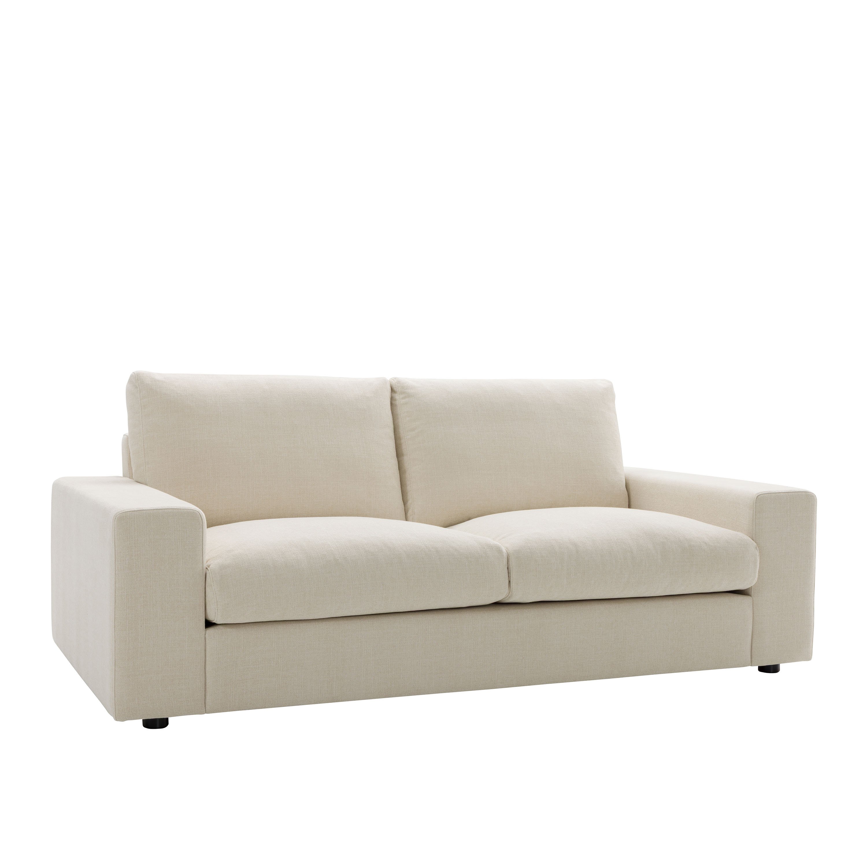 Mia 2-Seater Sofa Cream 194cm