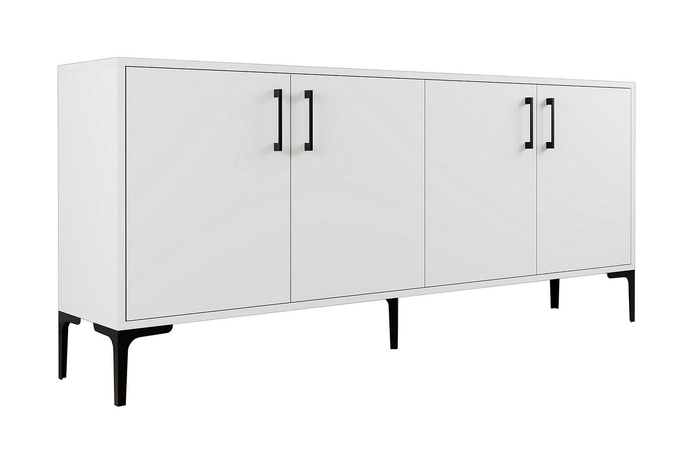 Nordic Home - Blair Skjenk Hvit 180 cm - Sideboards & skjenker
