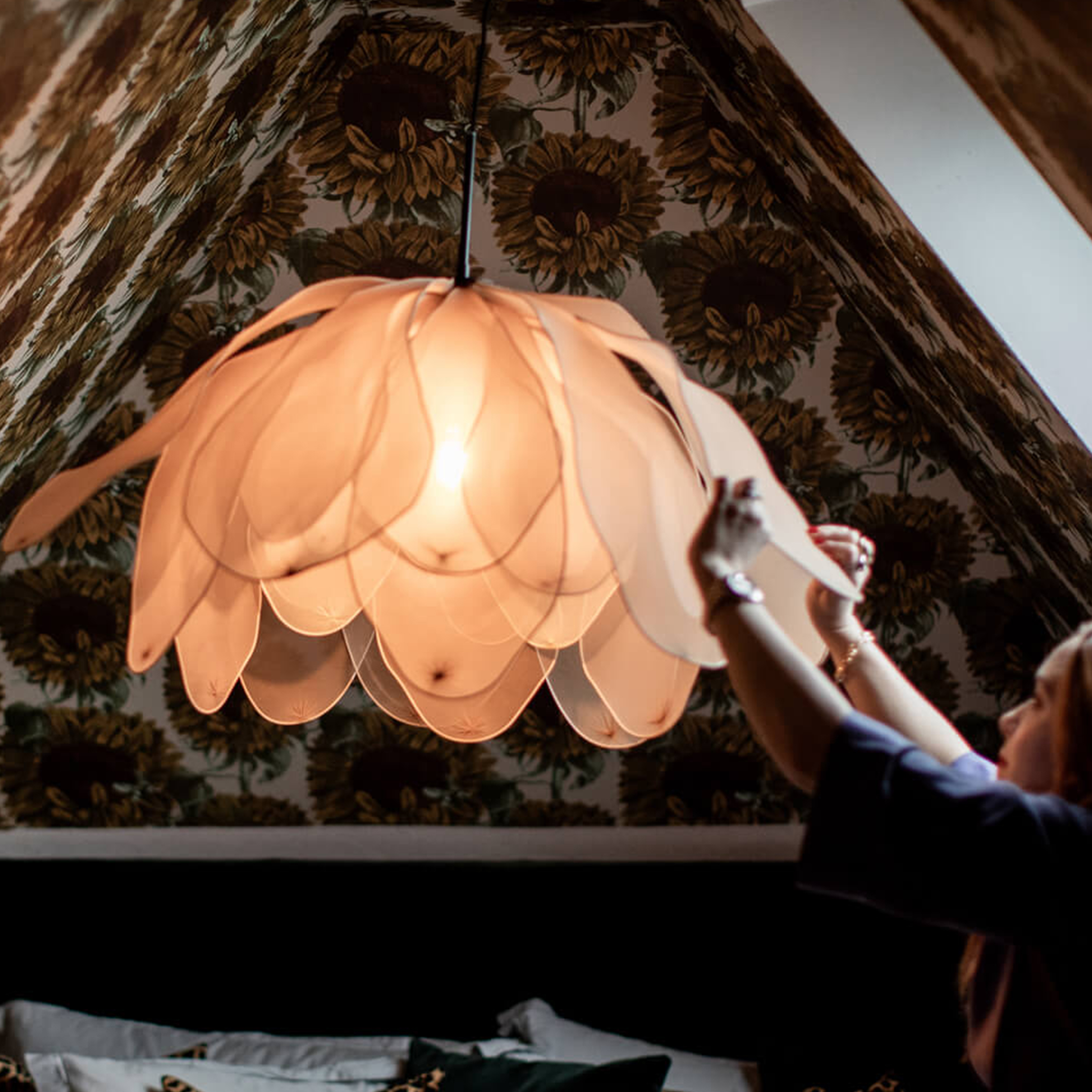 By Rydéns Lou Lou Kattovalaisin Luonnonväri Ø80