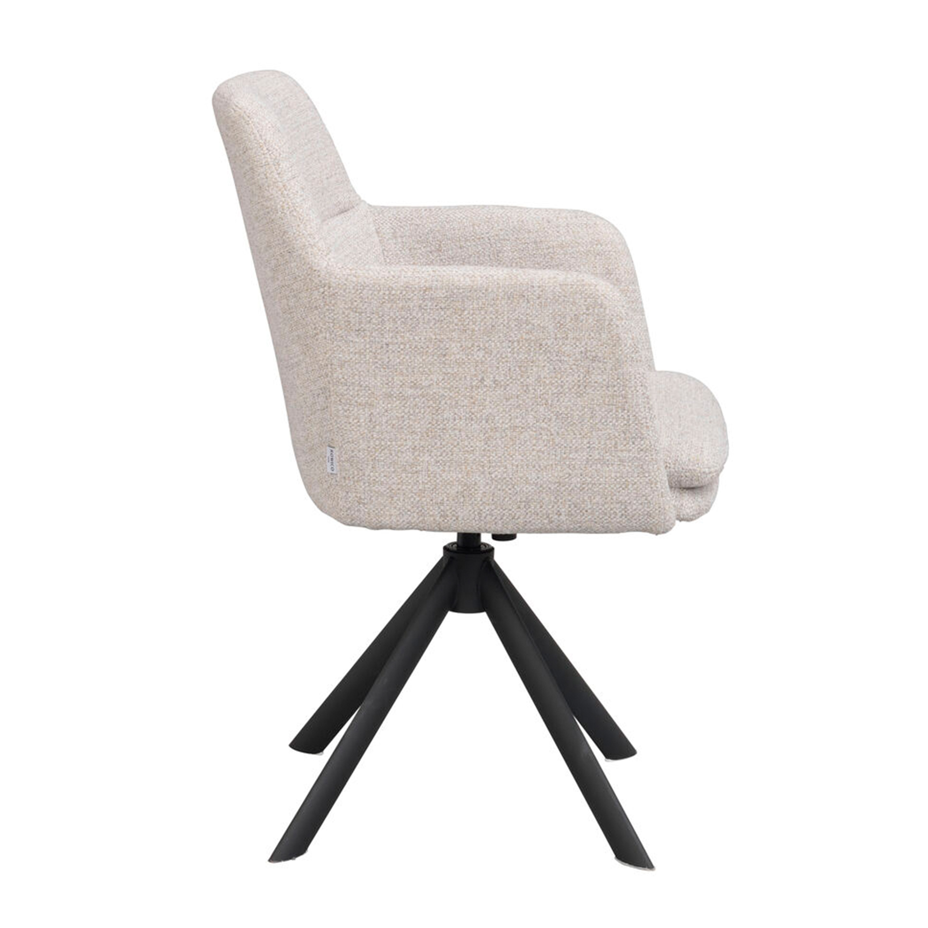 Rowico Home Gladstone Karmstol Beige/Svart