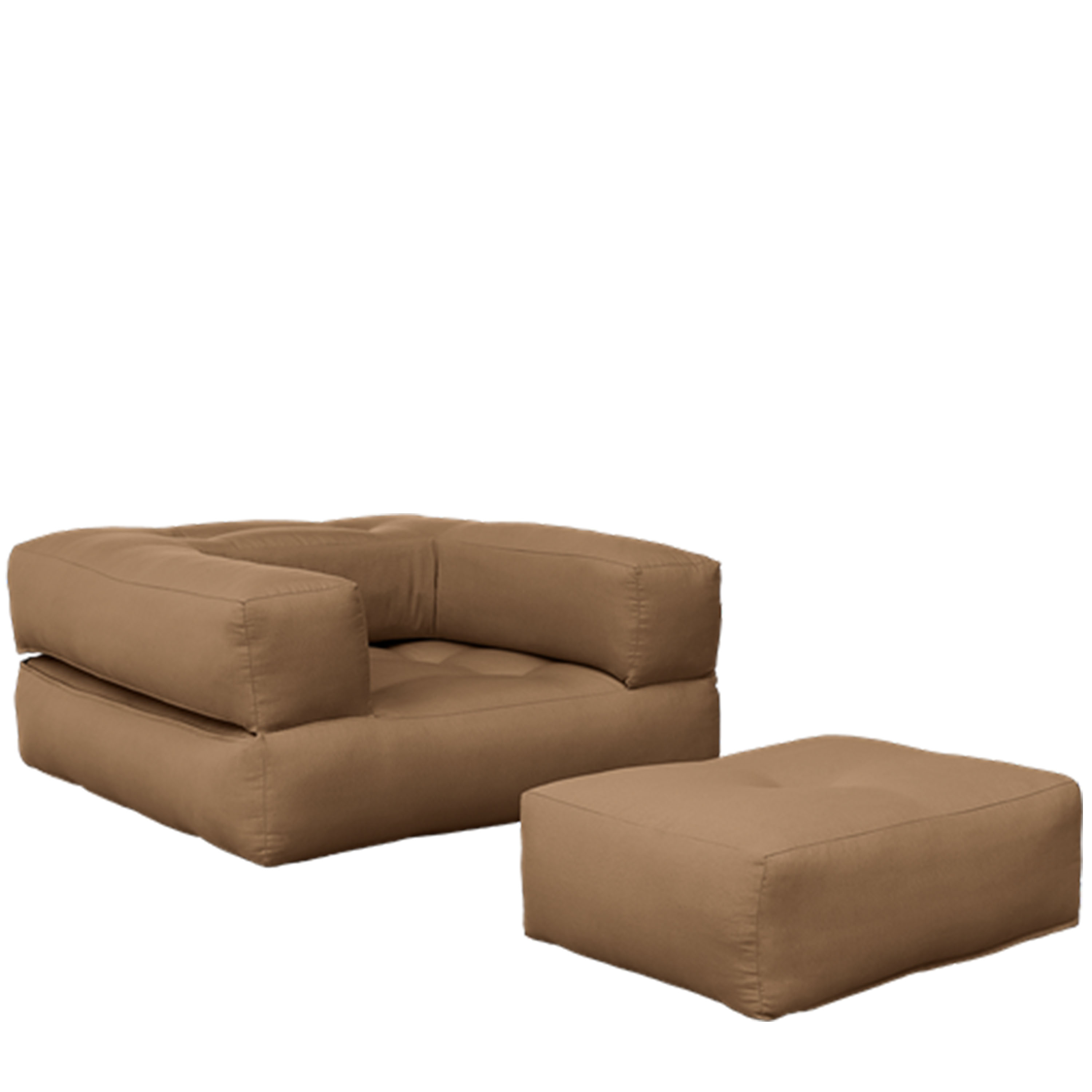 Cube Sessel Mocca