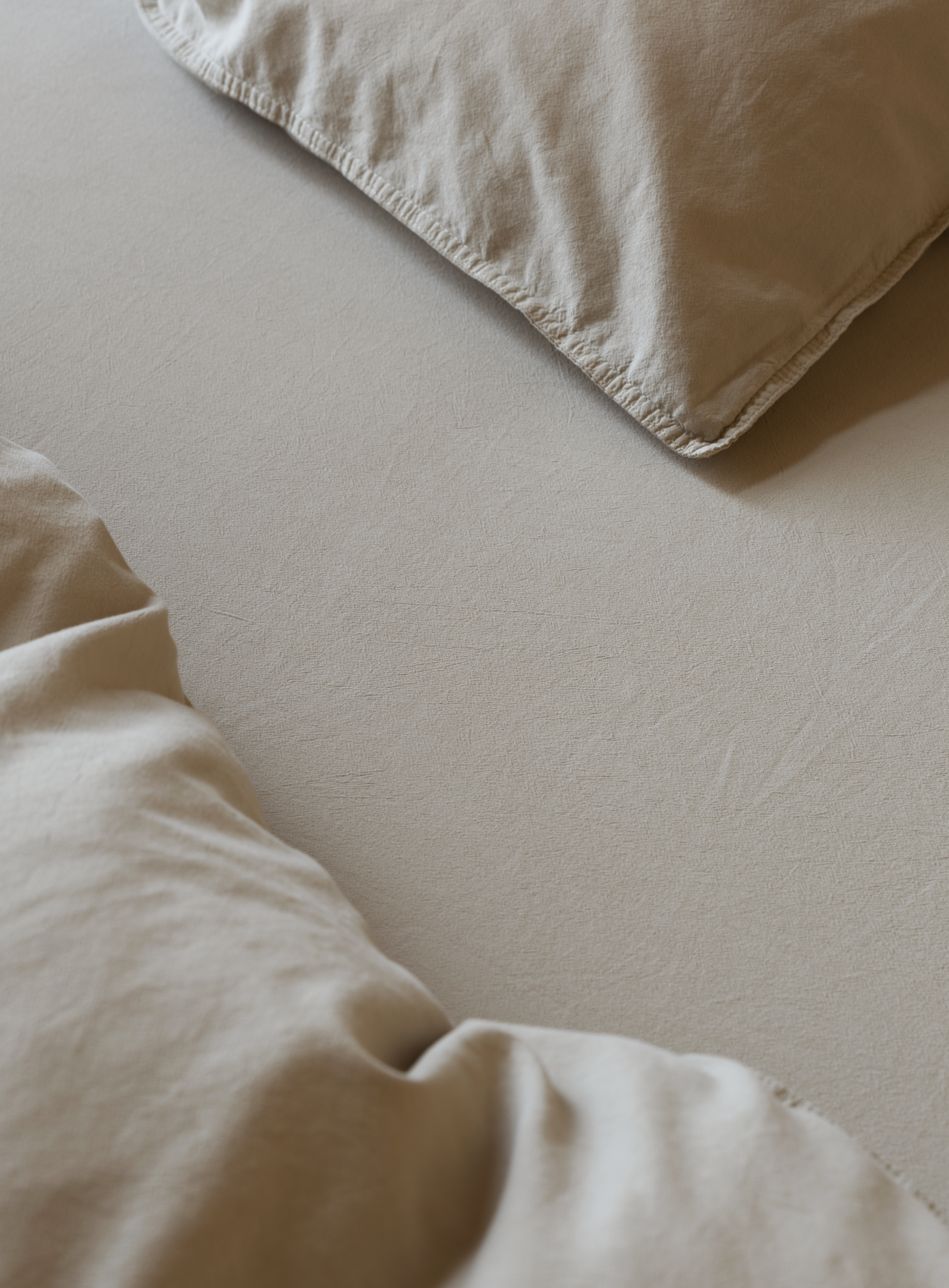 Høie Frøya Muotoillut Lakanat Beige 90x200