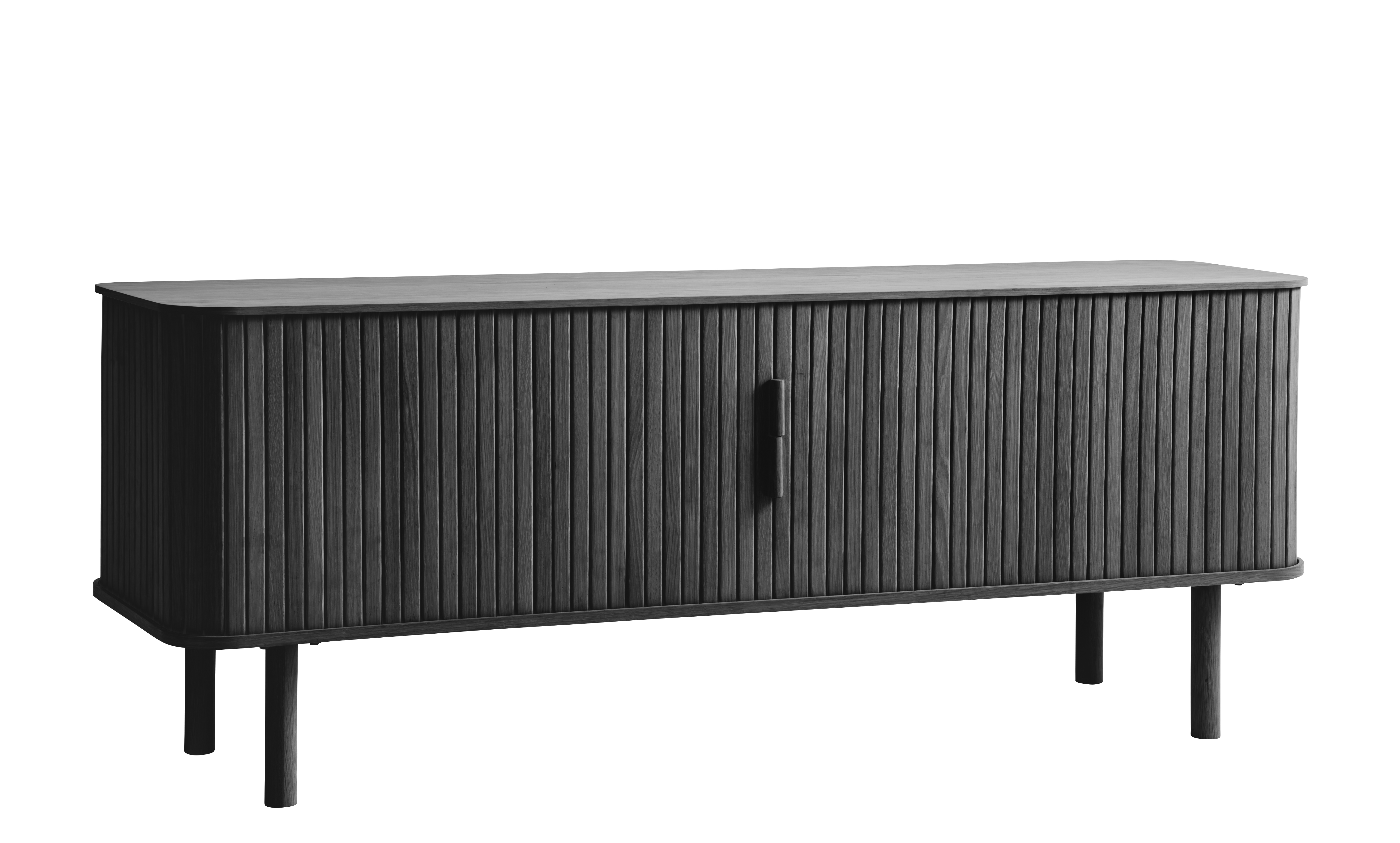 Nordic Home Tindra TV-Schrank Black Oak 160cm