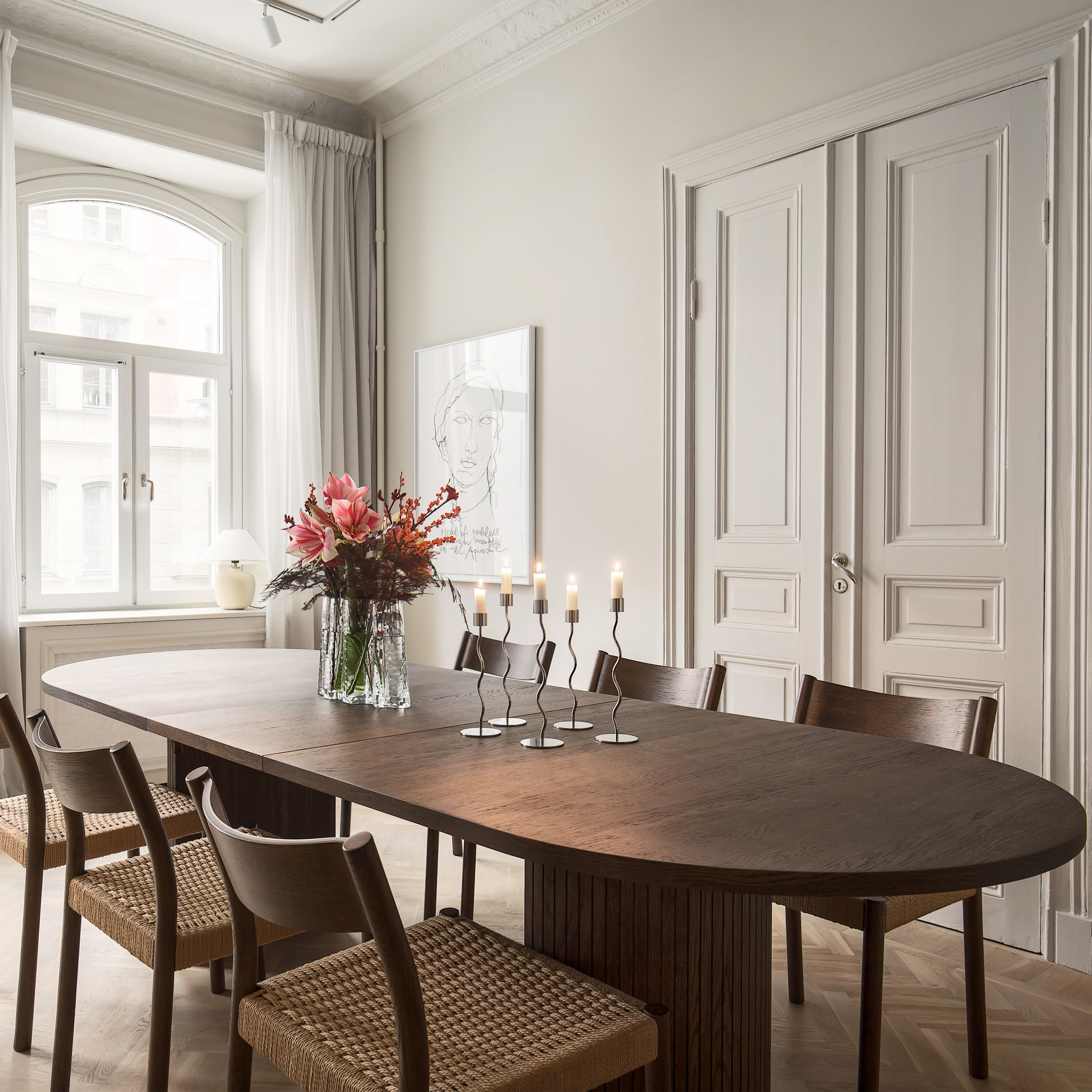 Sleepo Collection Bauer Matbord Brunbetsad 250+50+50