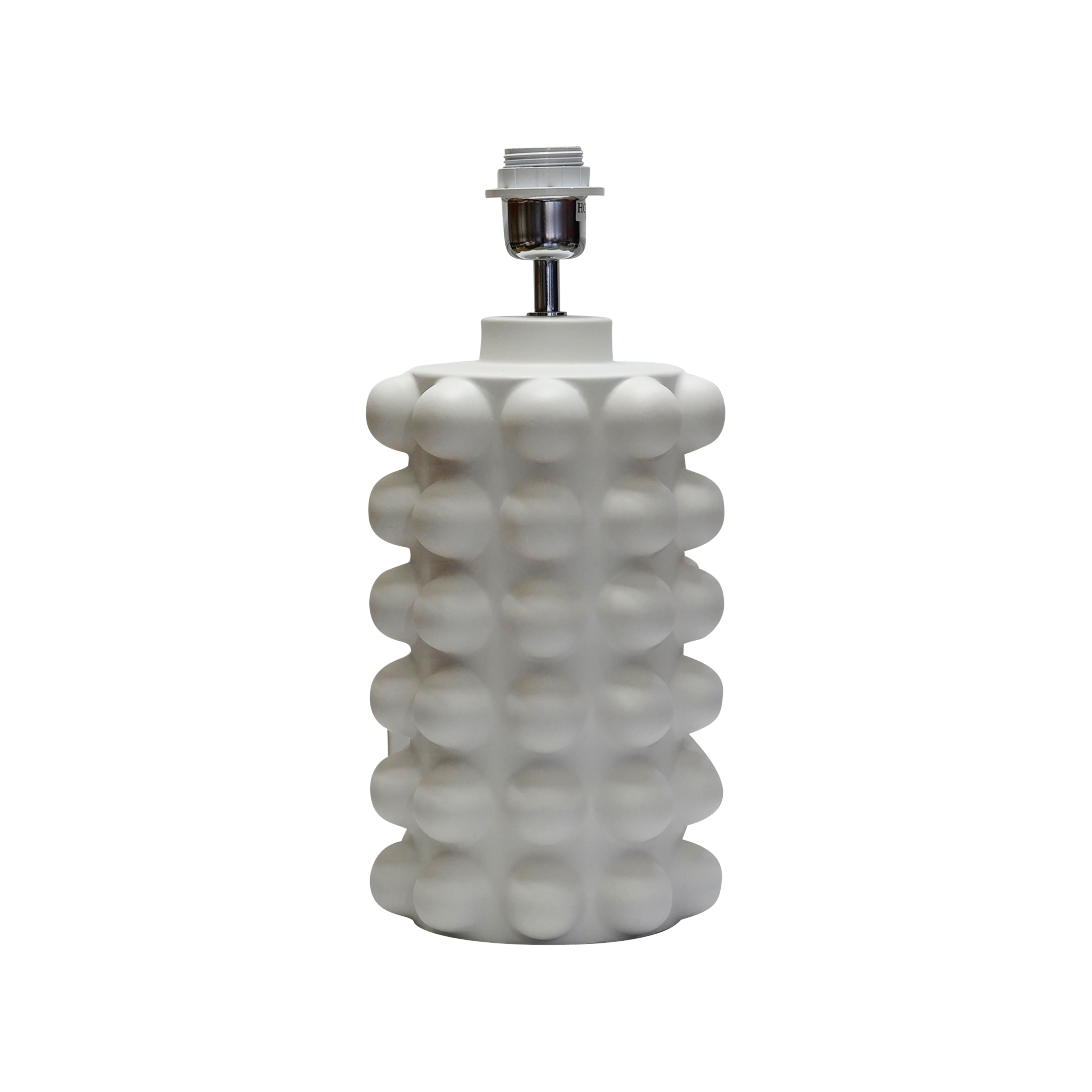 Hallbergs Belysning - Bubbels Lampfot Vit M 38cm