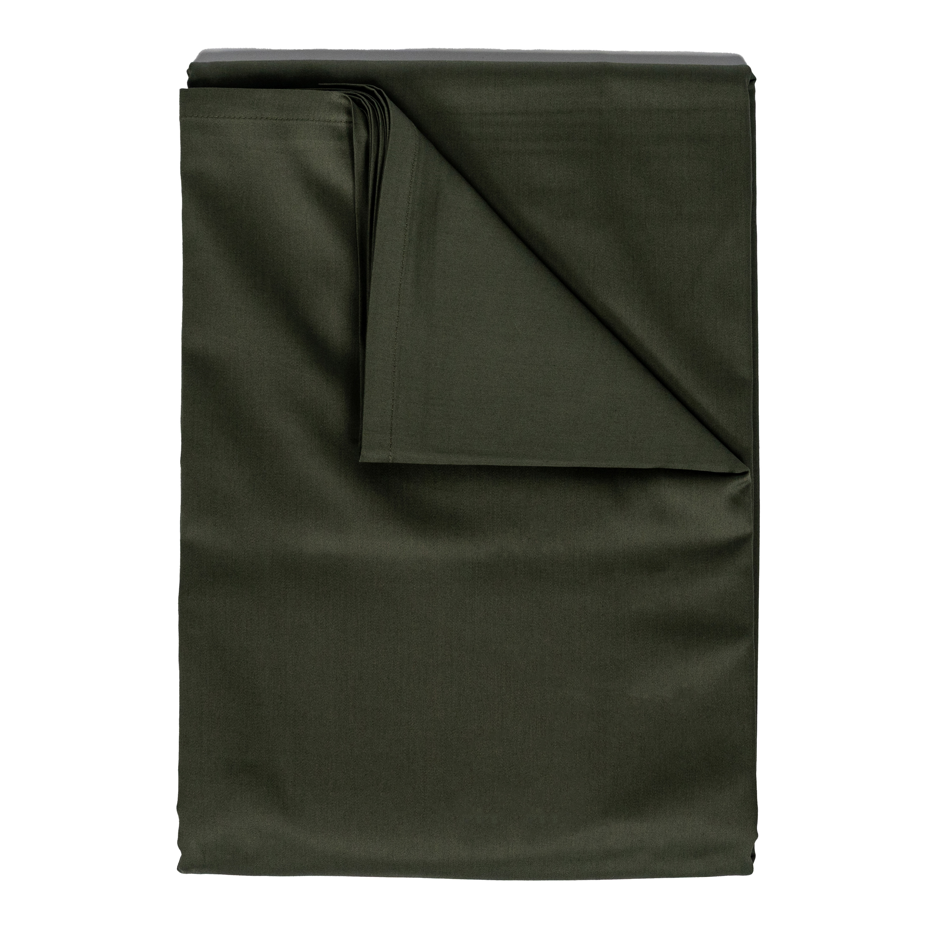 Satin Underlakan Forest Green 240x260