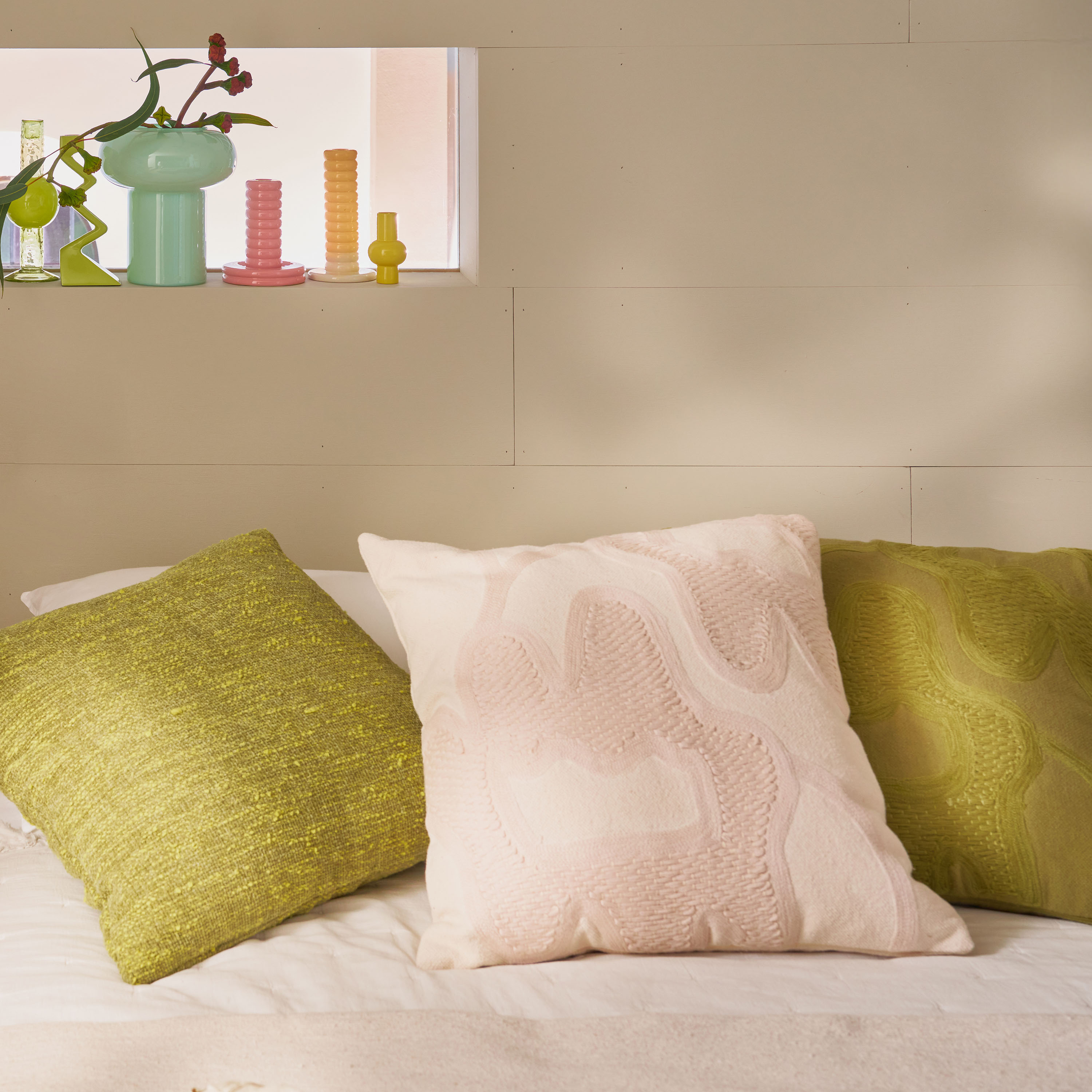 Urban Nature Culture Kedi Prydnadskudde Off White 50x50