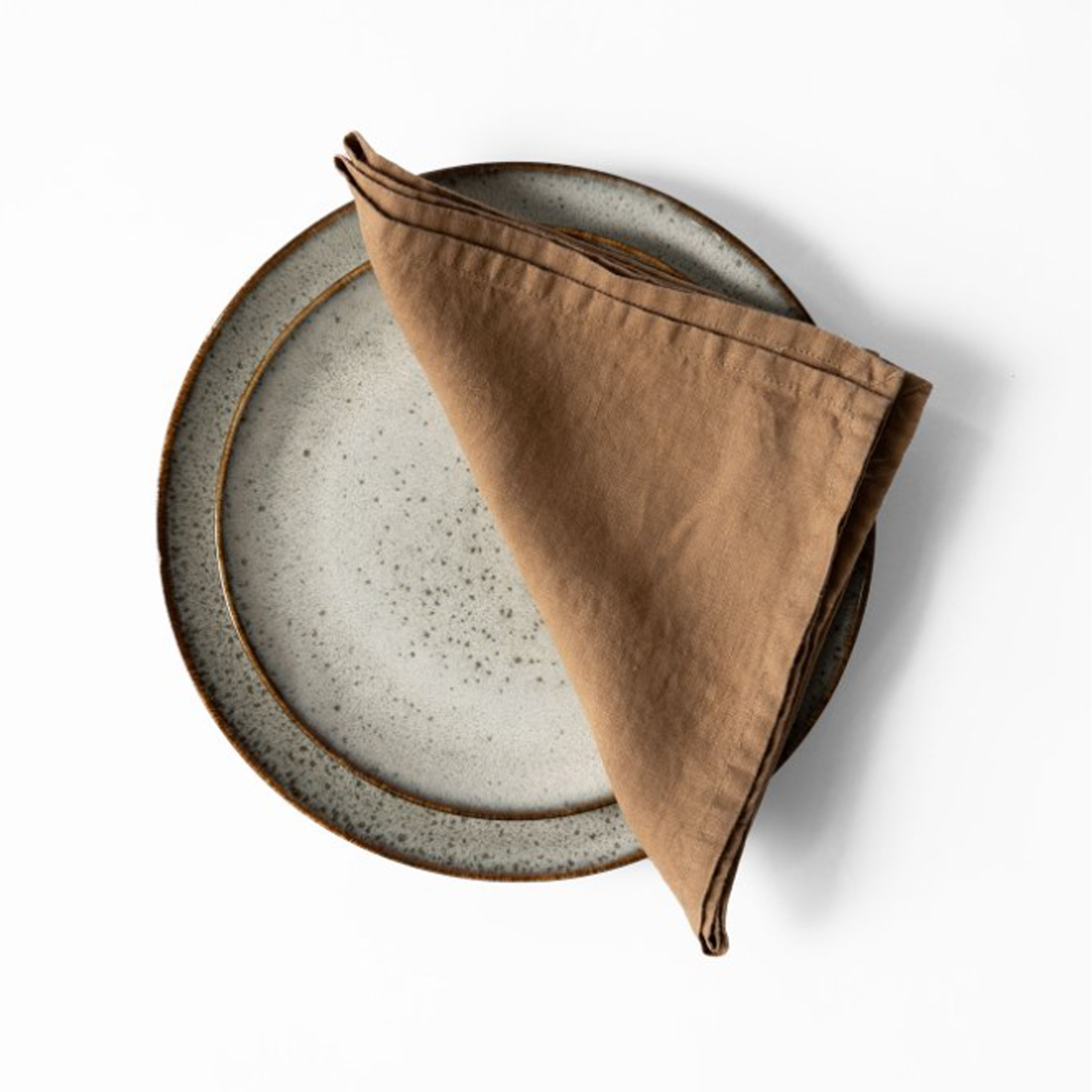 Tell me more Servett Linne Hazelnut