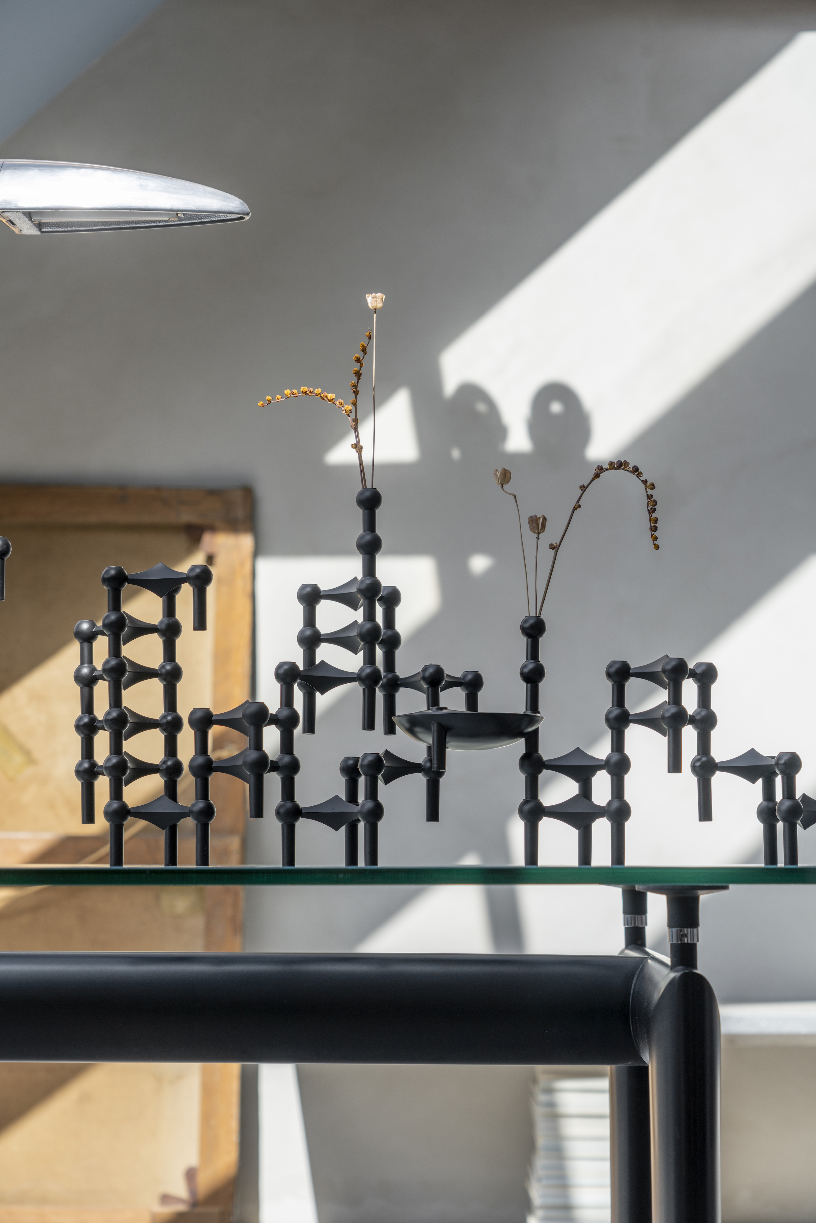 Stoff STOFF Nagel Ljusstake Black 3-pack