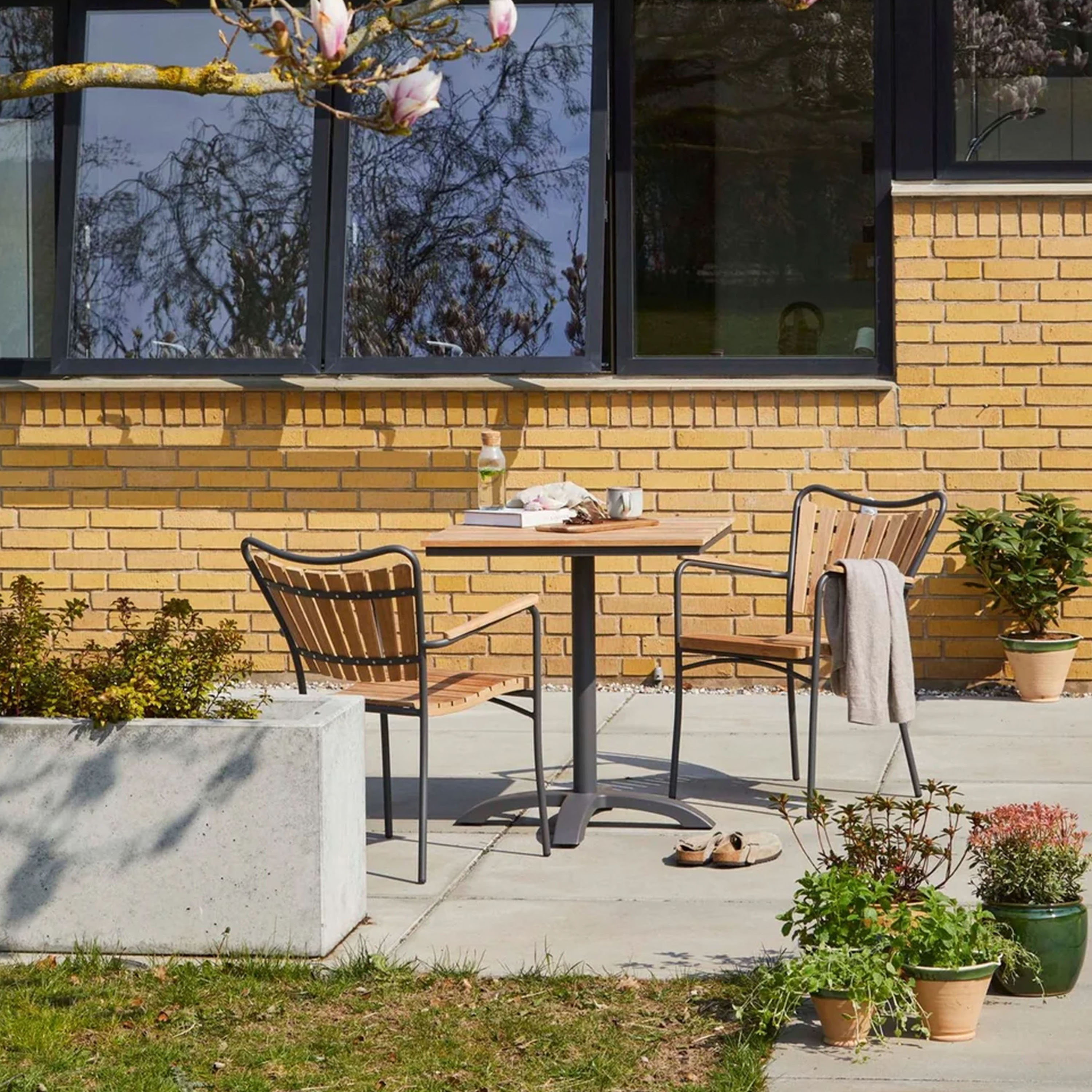 Cinas Mood Café Table Teak 70x70