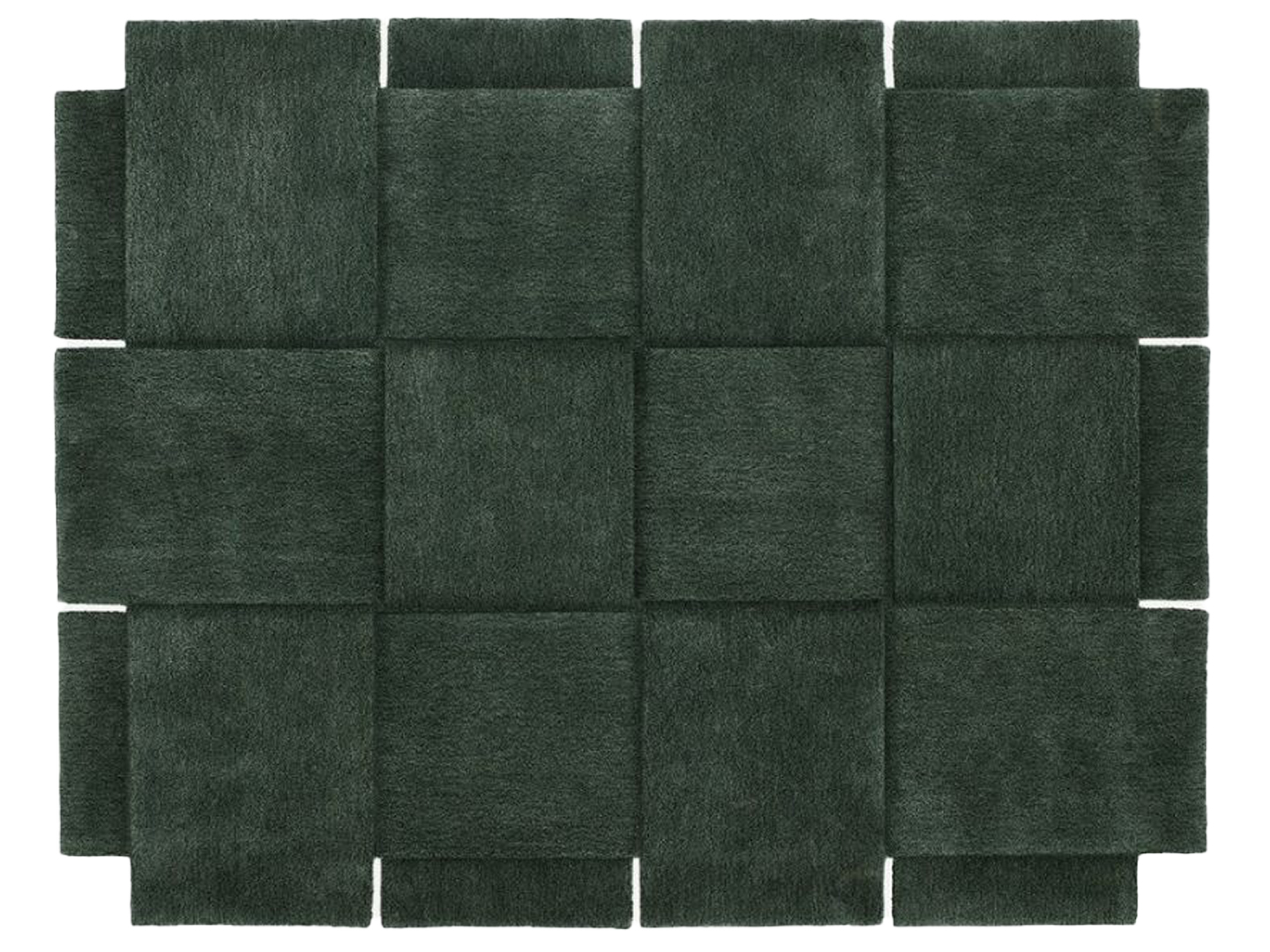 Basket Ullmatta Grön 185x240