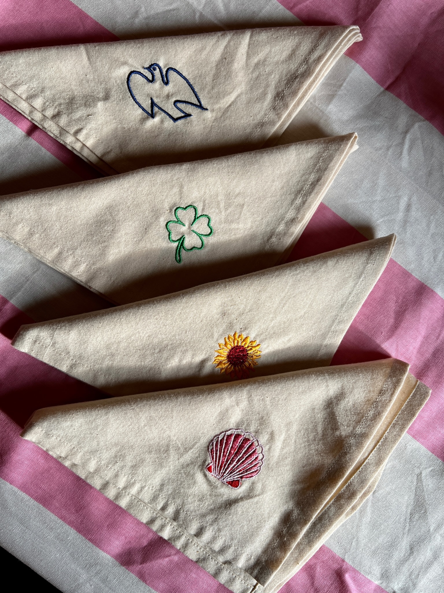 Midnatt Charms Servett 4-pack