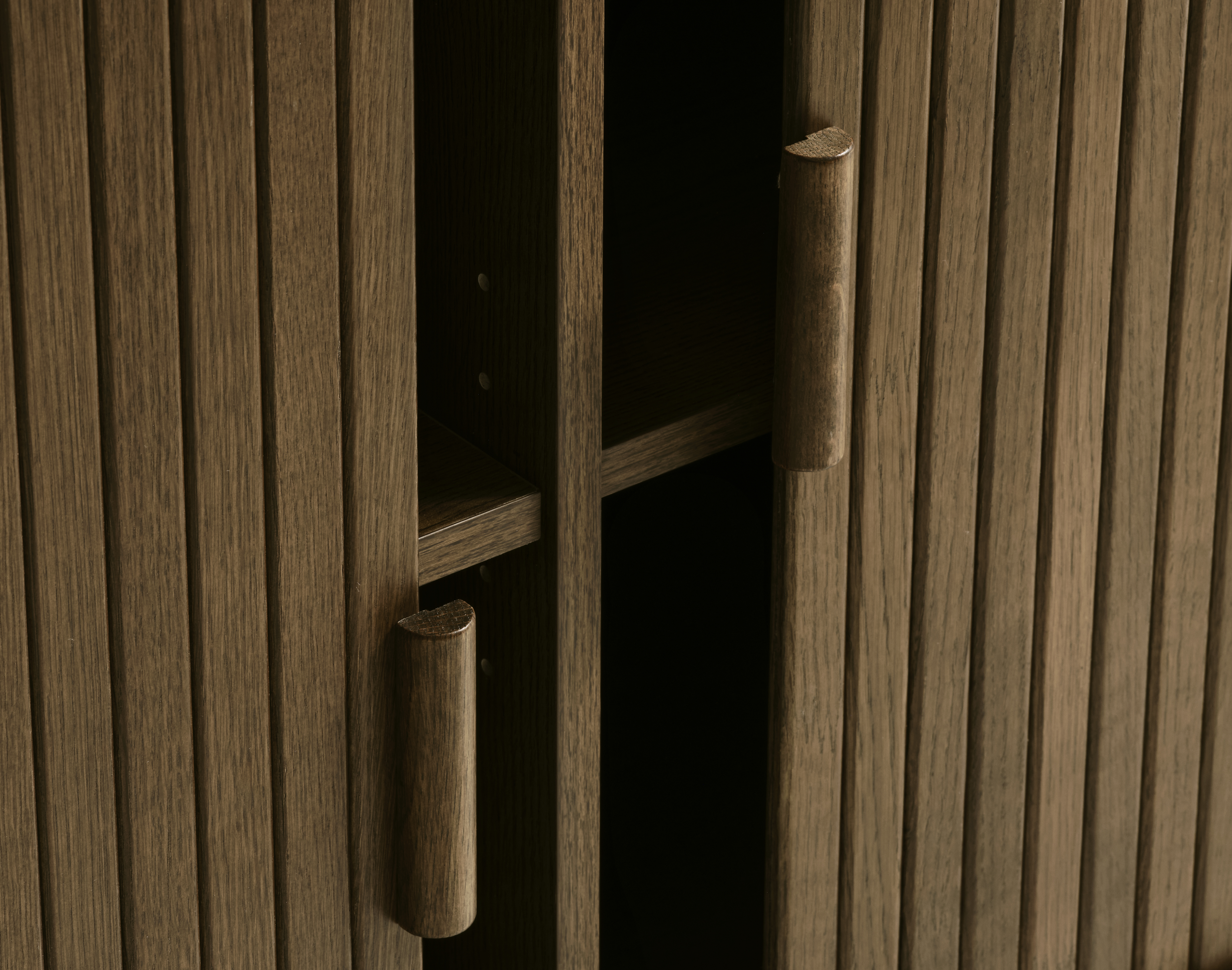 Nordic Home Tindra Sideboard Smoked Oak 160cm