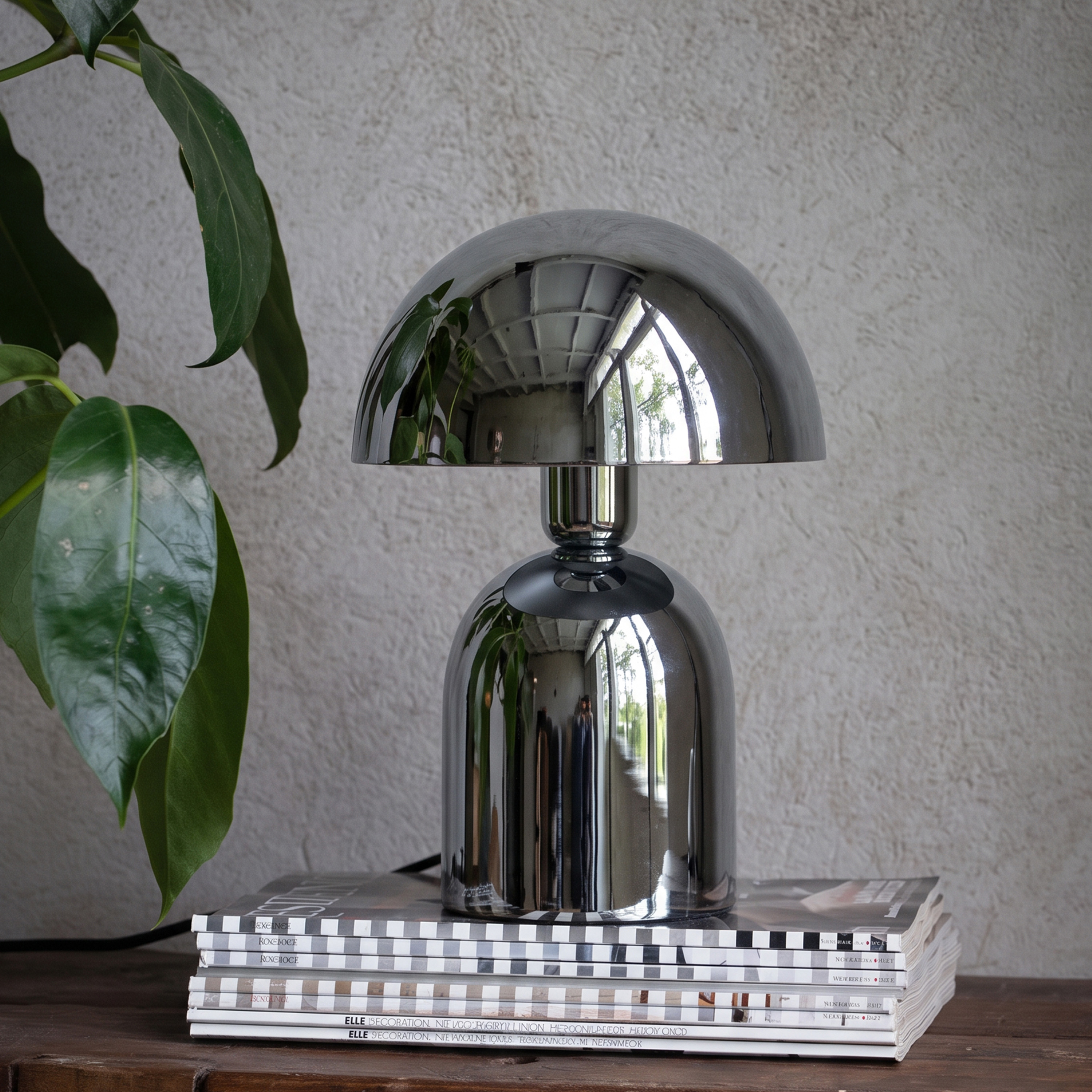 Rome Bordlampe Krom 31 cm
