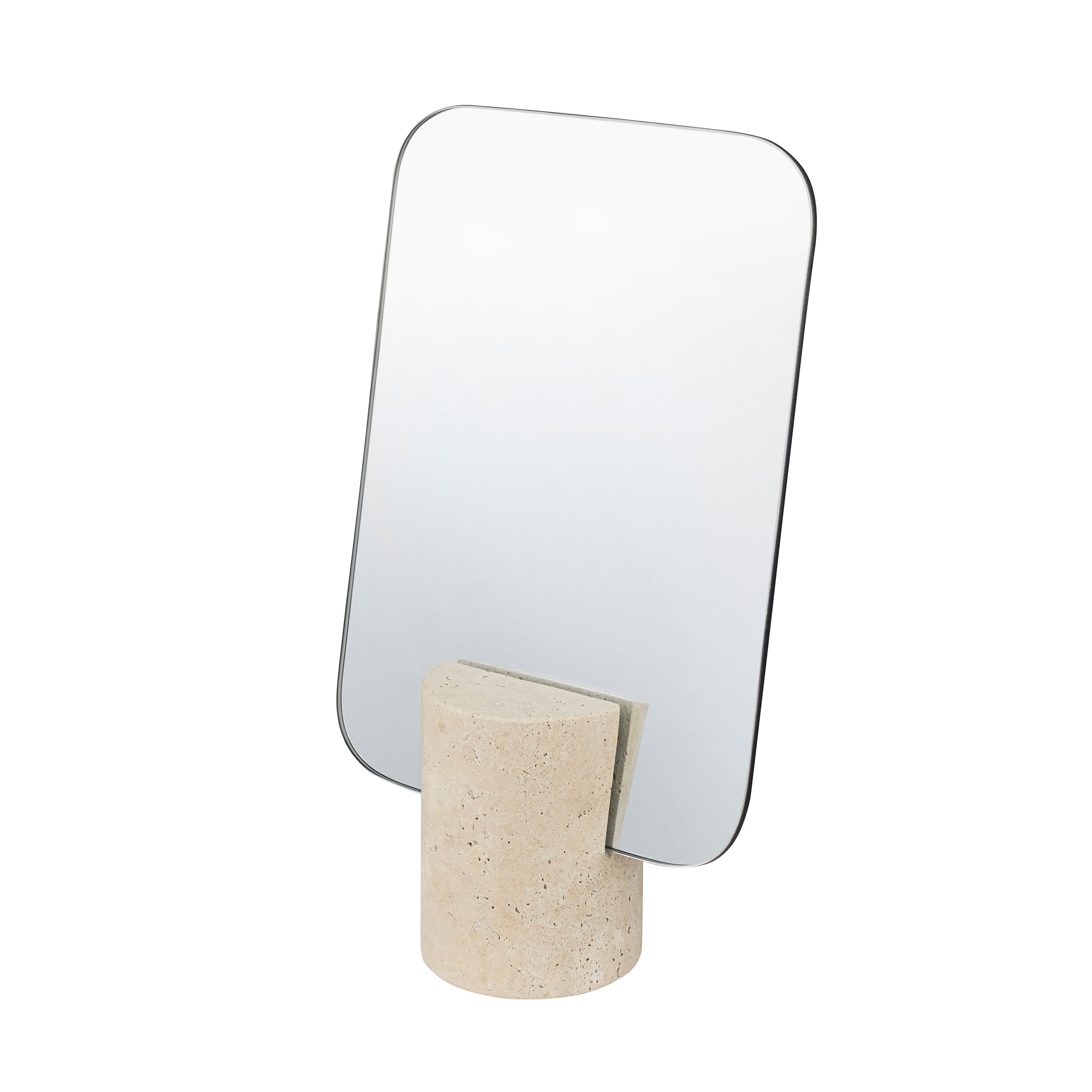 Travertine Spegel Linen 18x30