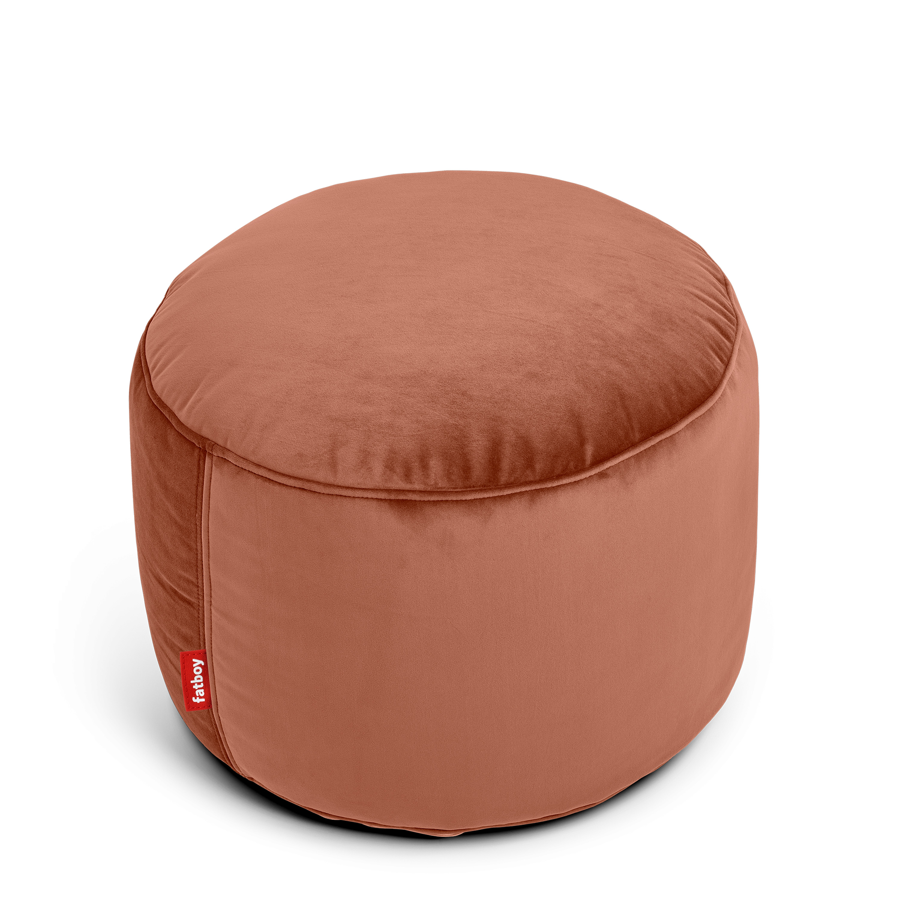 Fatboy - Point Recycled Velvet Zitkussen Rose Quartz - Rosa - Seitpferd