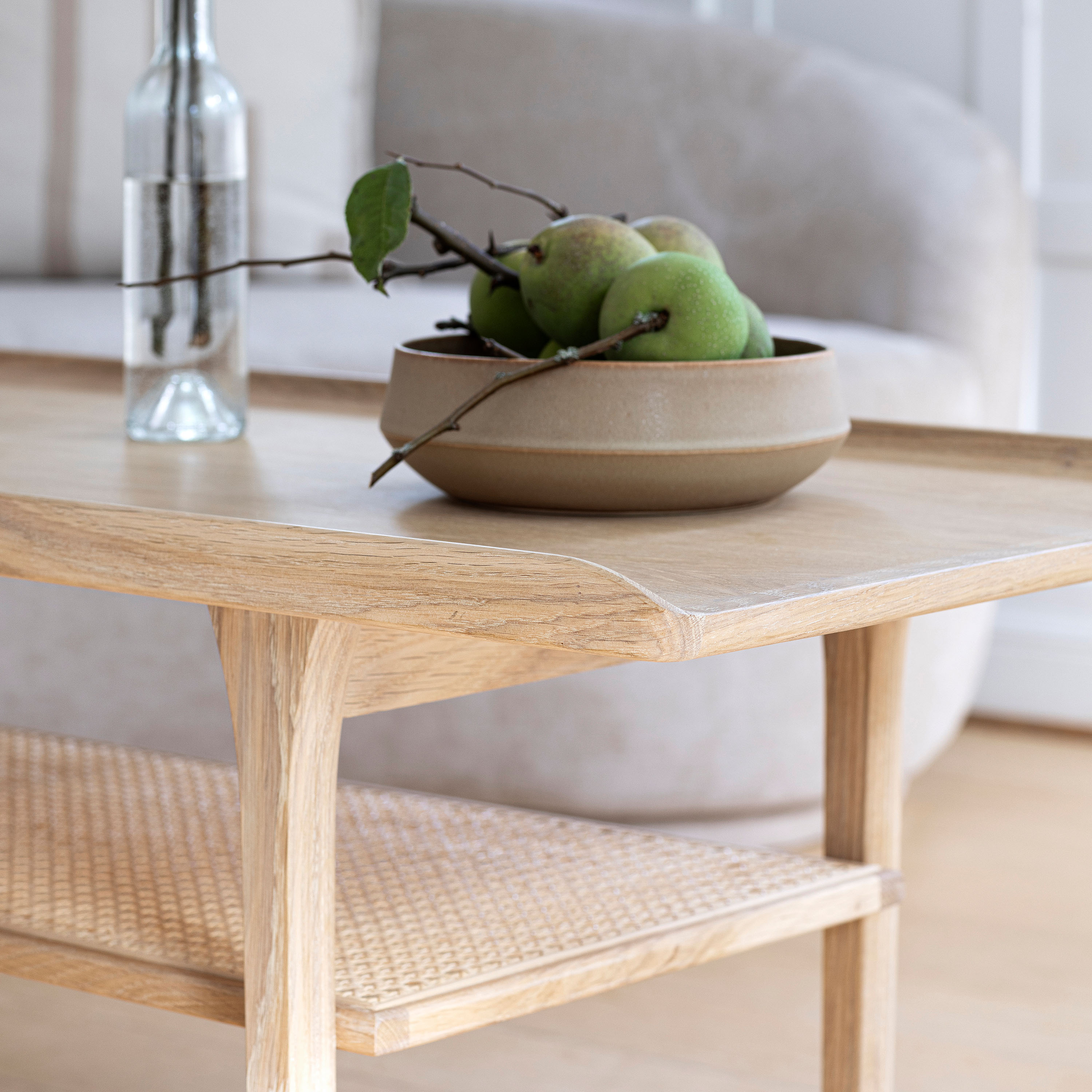 Aakjaer Furniture No.25 Sohvapöytä Valkoöljytty Tammi