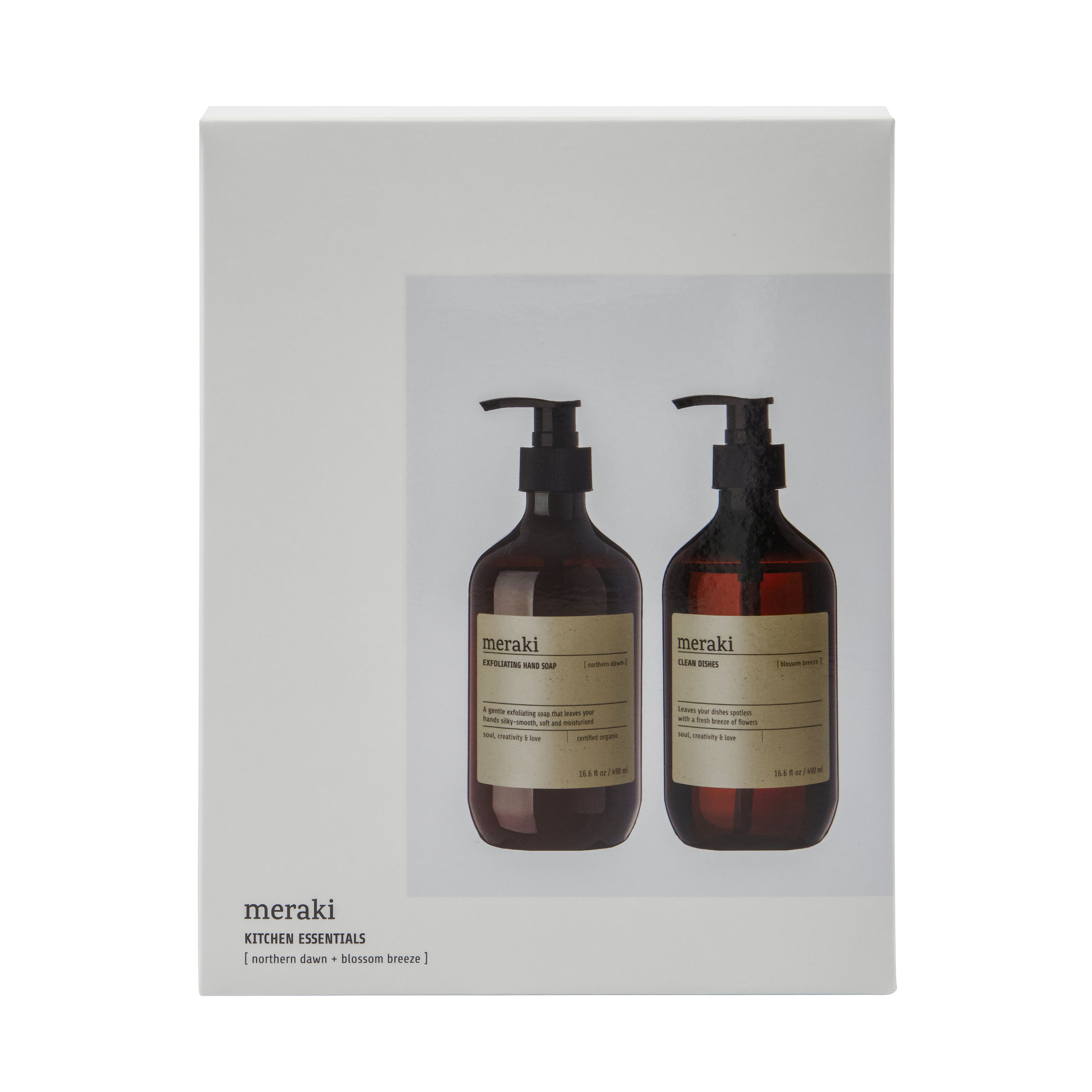 Meraki Presenttilahja Käsisaippua/Astianpesuaine 490 ml