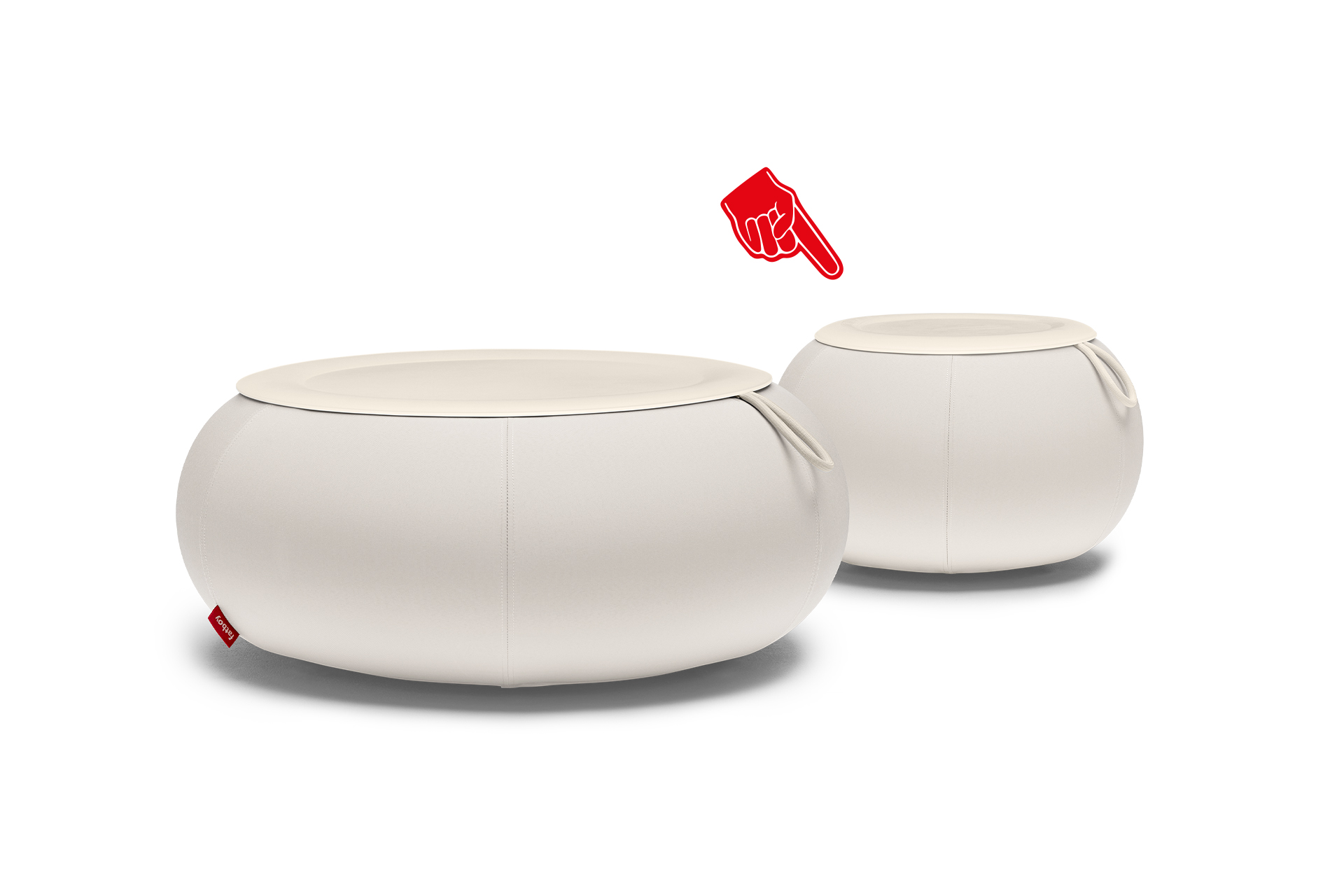 Fatboy Humpty Outdoor Sidobord Pebble Ø65