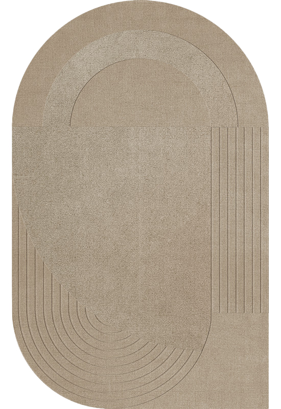 Circular Ullmatta Sand 220x350