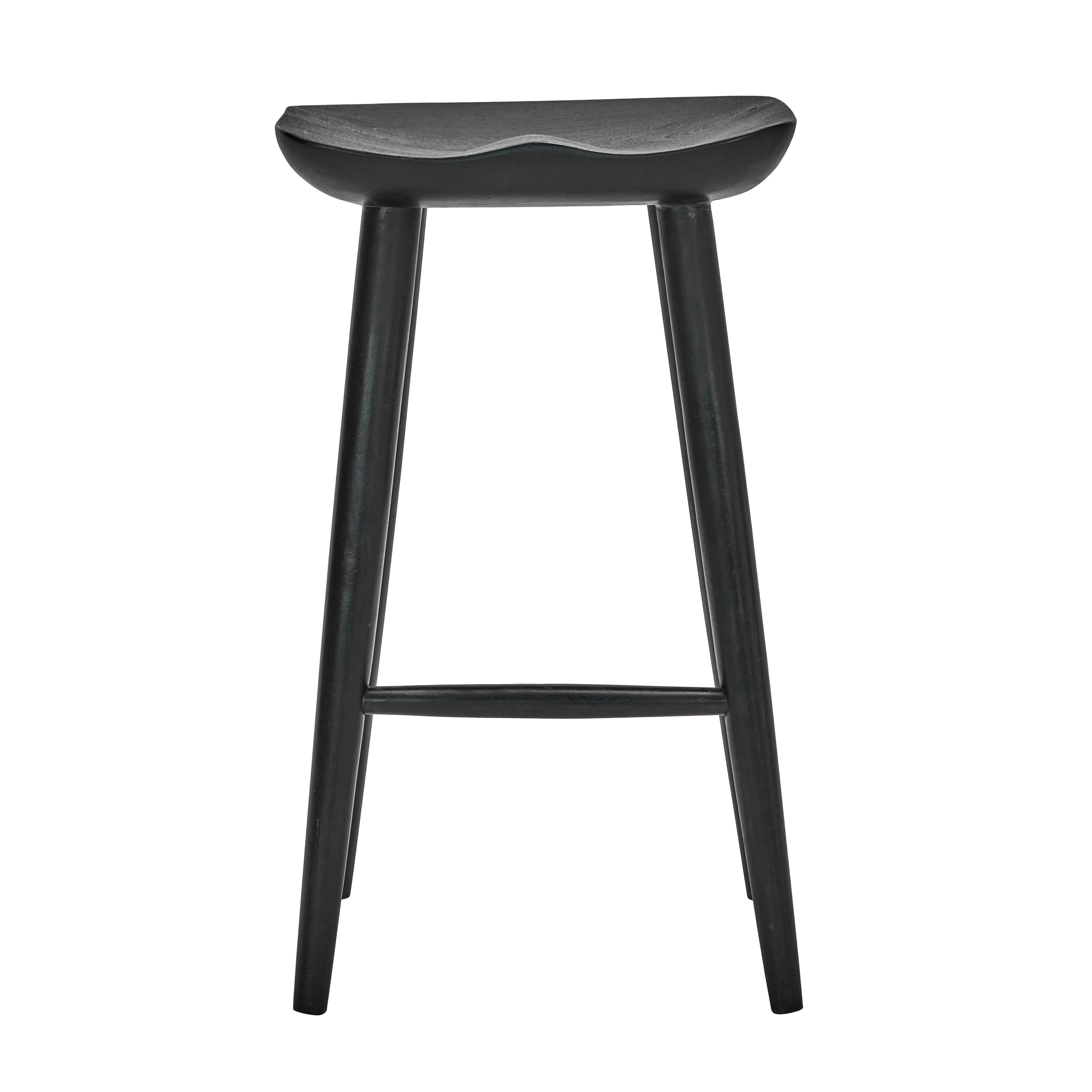 House Doctor Barhocker Schwarz 66 cm