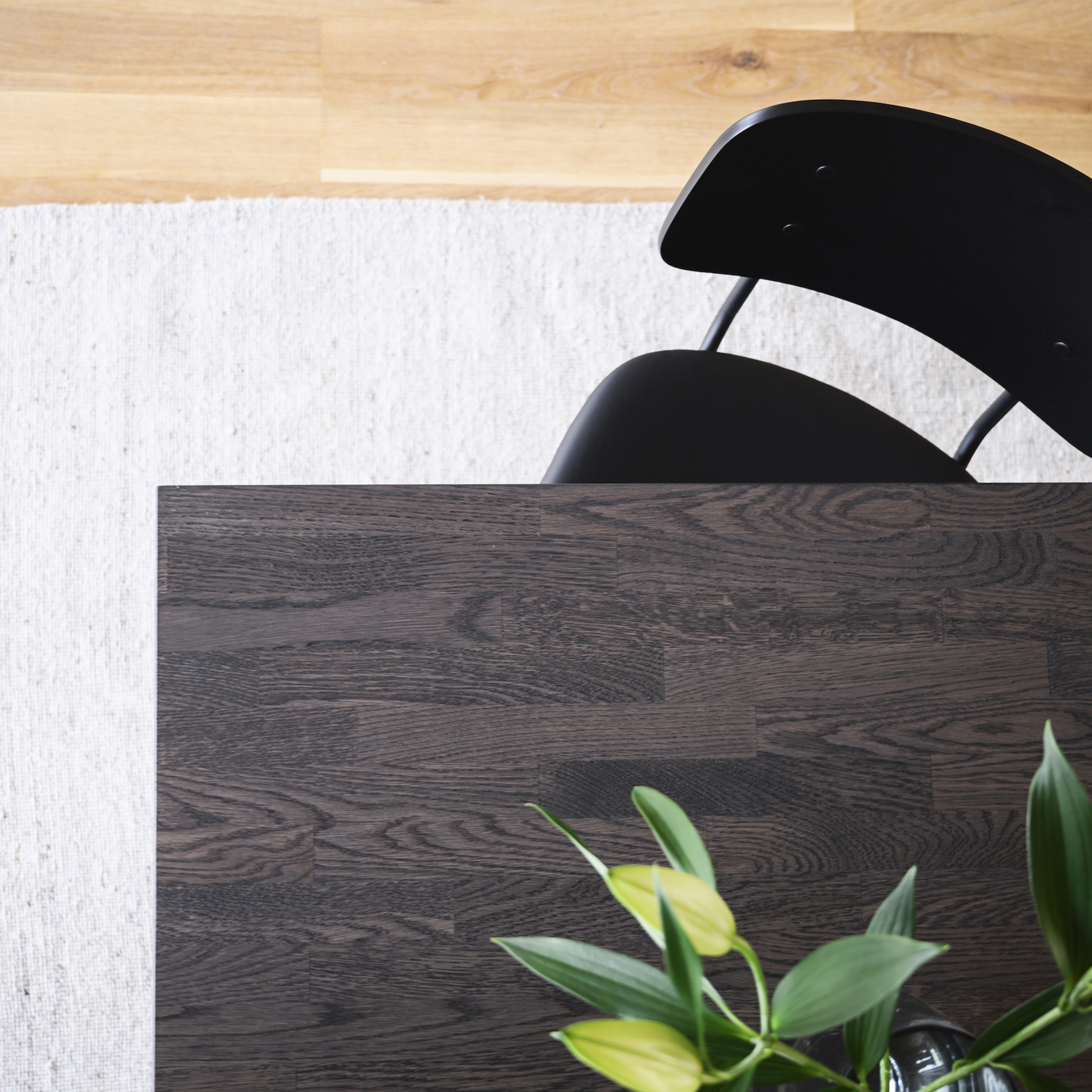 Rowico Home Brooklyn Matbord U-ben Mörkbrun Ek 170cm