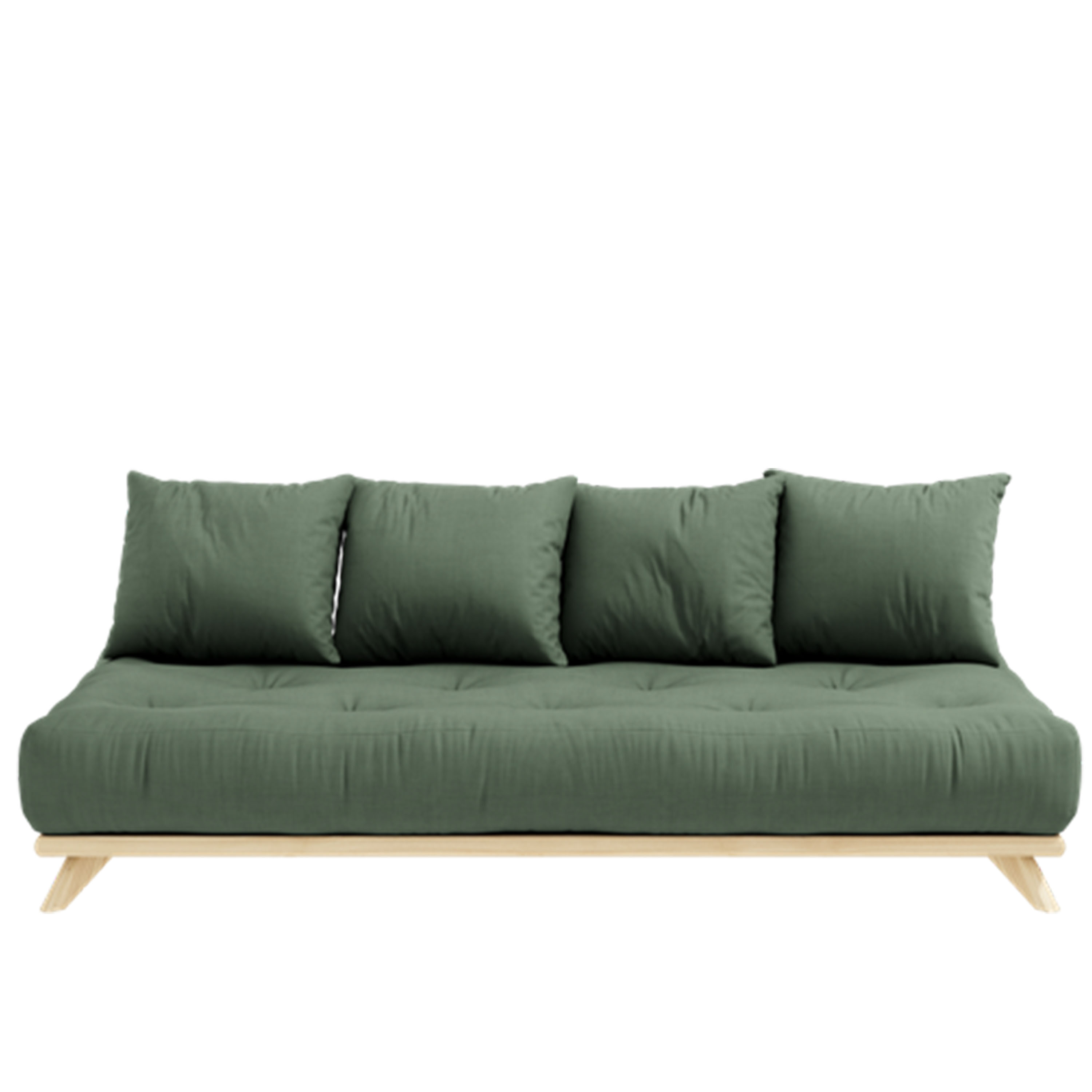Senza Vuodesohva Luonnonvärinen/Oliivinvihreä 200cm