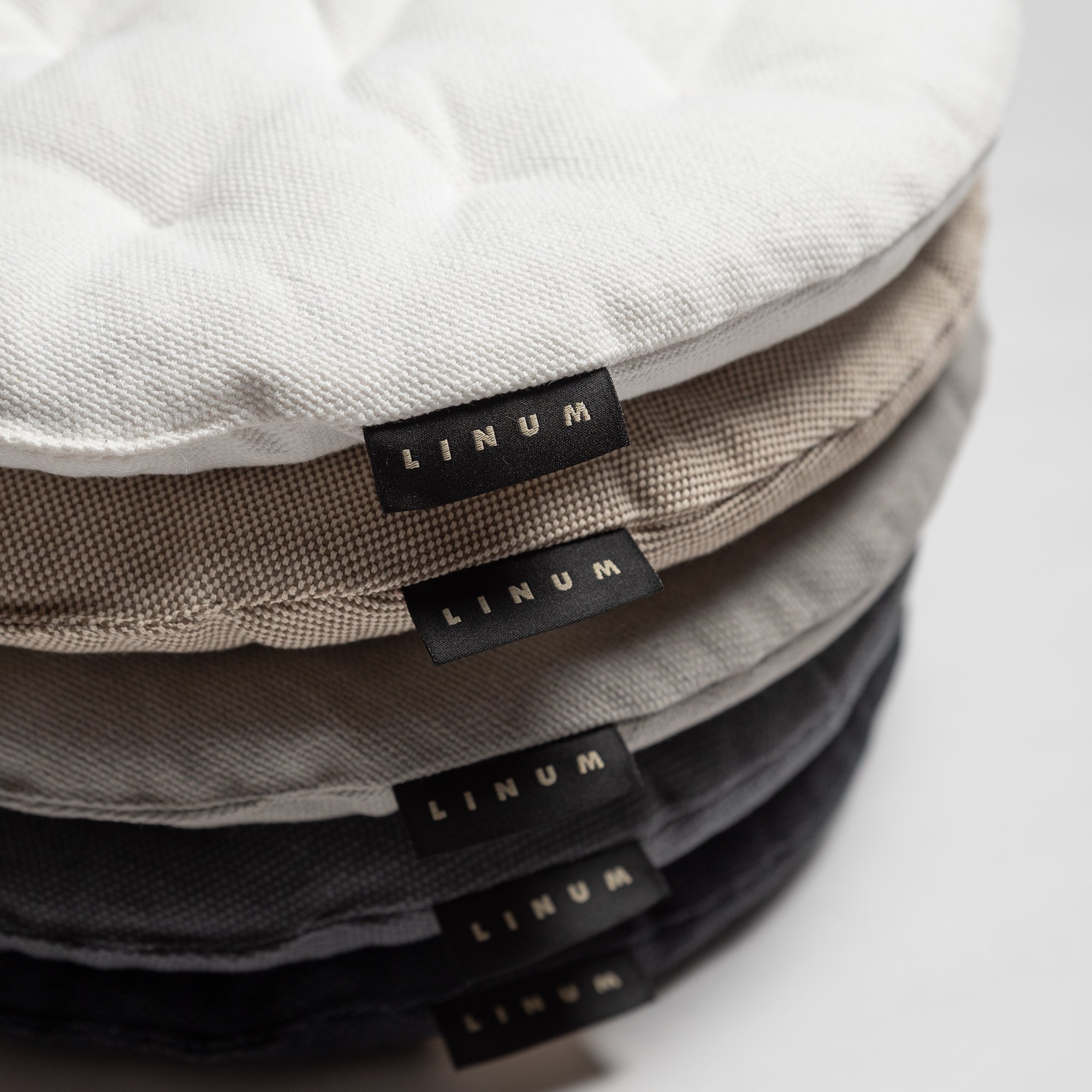 Linum Pepper Stolsdyna White Ø37