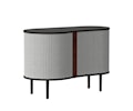 Audacious Skåp Black Oak/Sterling 100cm
