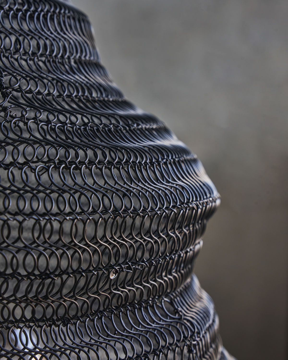 House Doctor Mesh Lamppu Musta Ø30