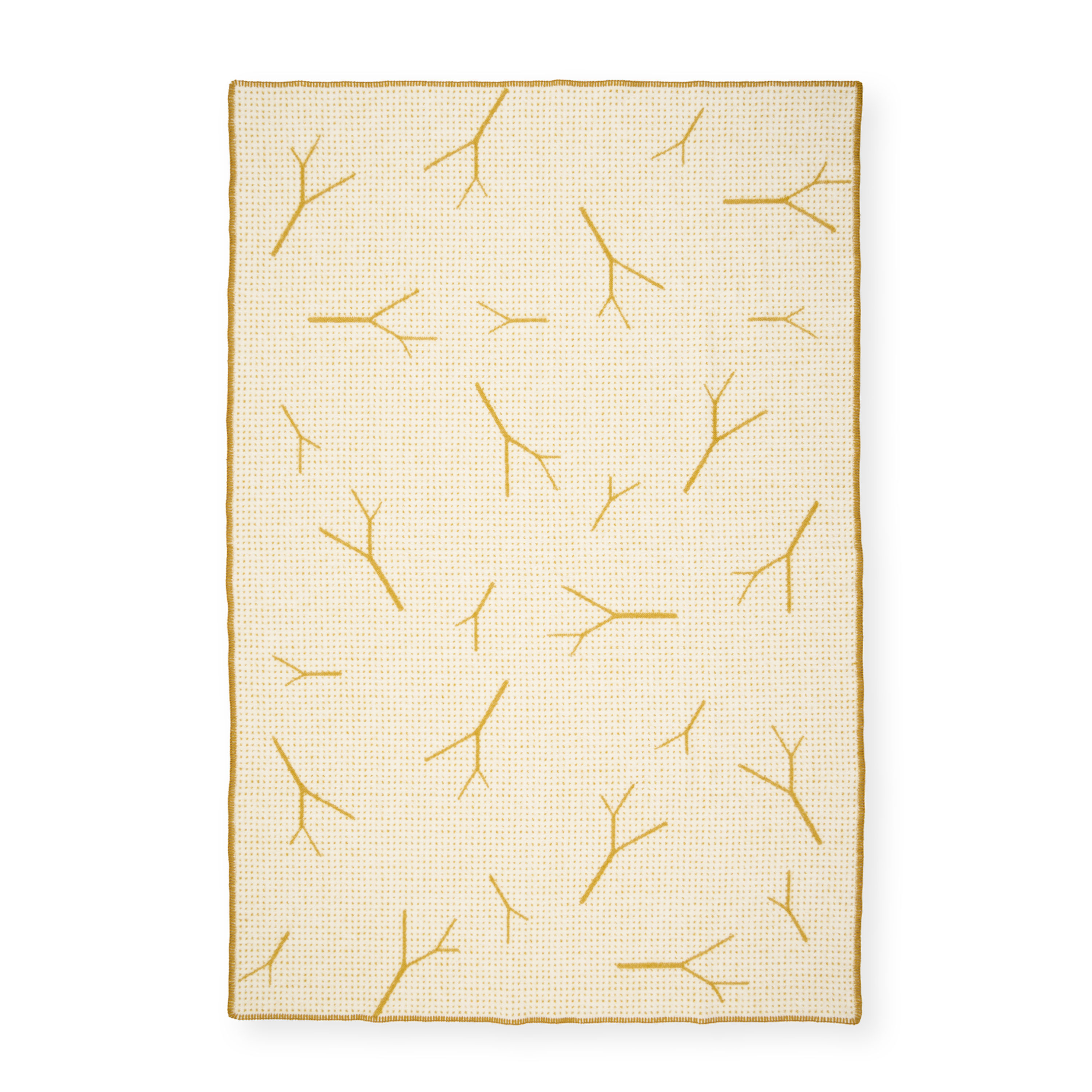 Northern Fall Pledd Gul 130x170