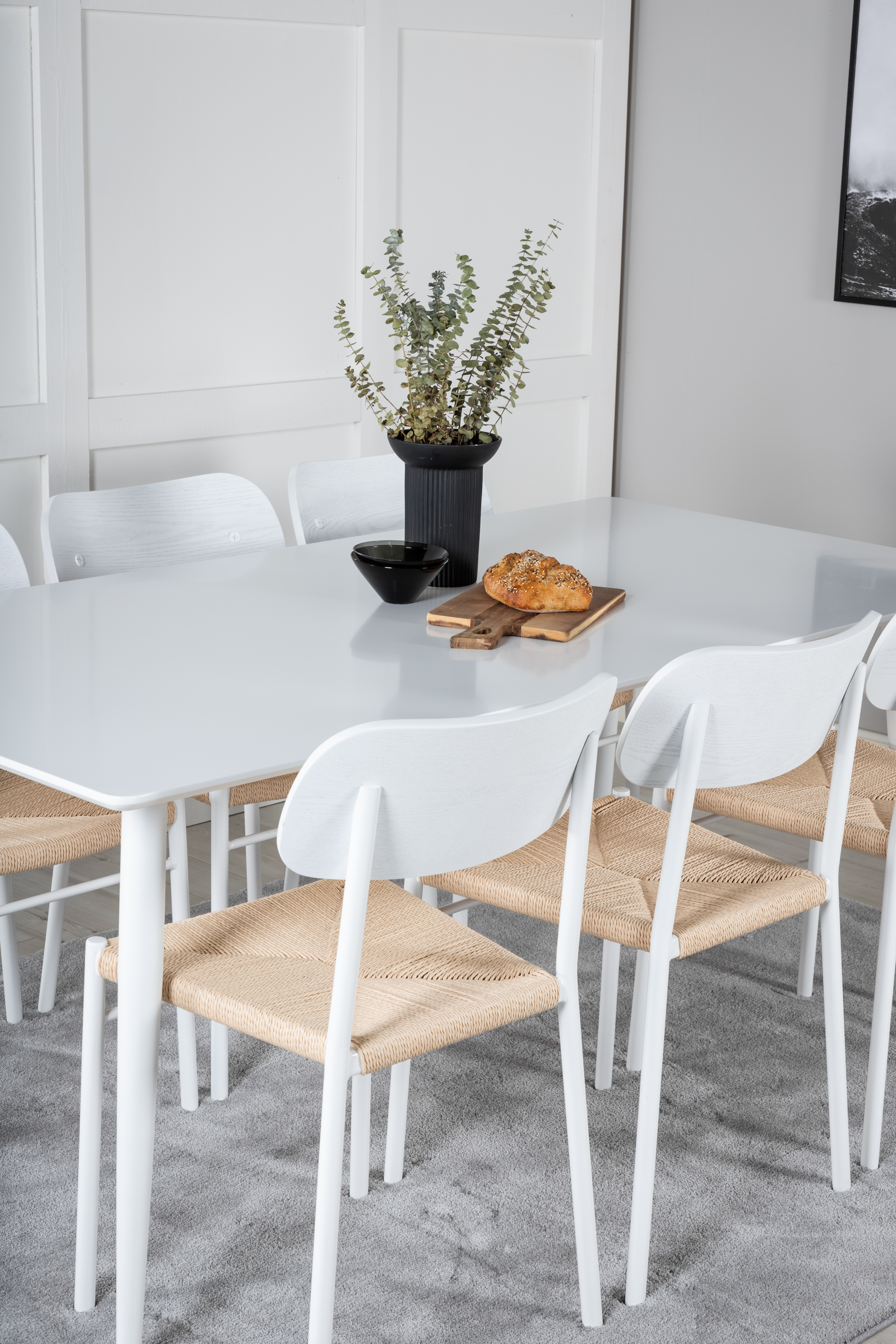 Venture Home Kristin Matbord Vit 180cm