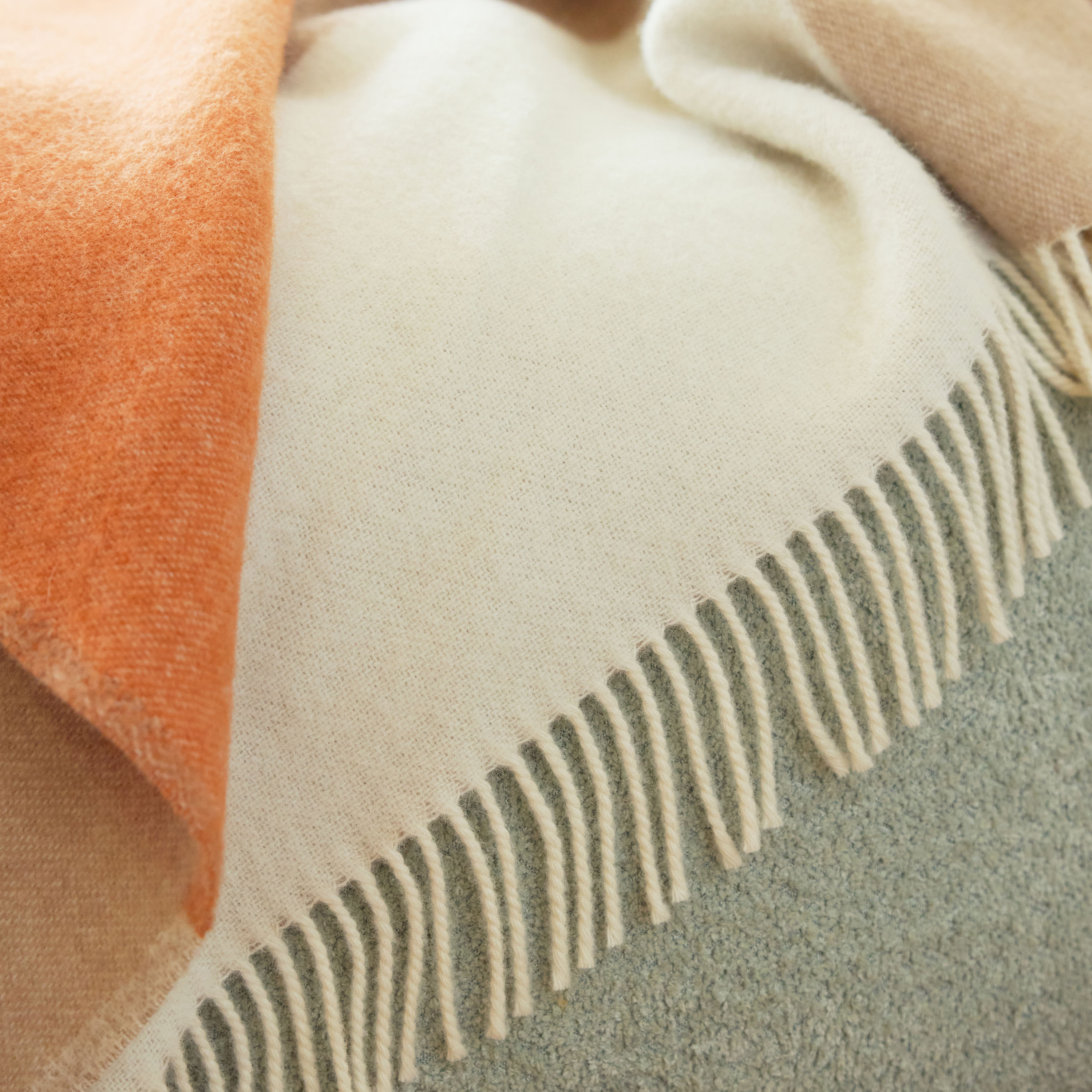 Northern Layer Pledd Oransje 130x170