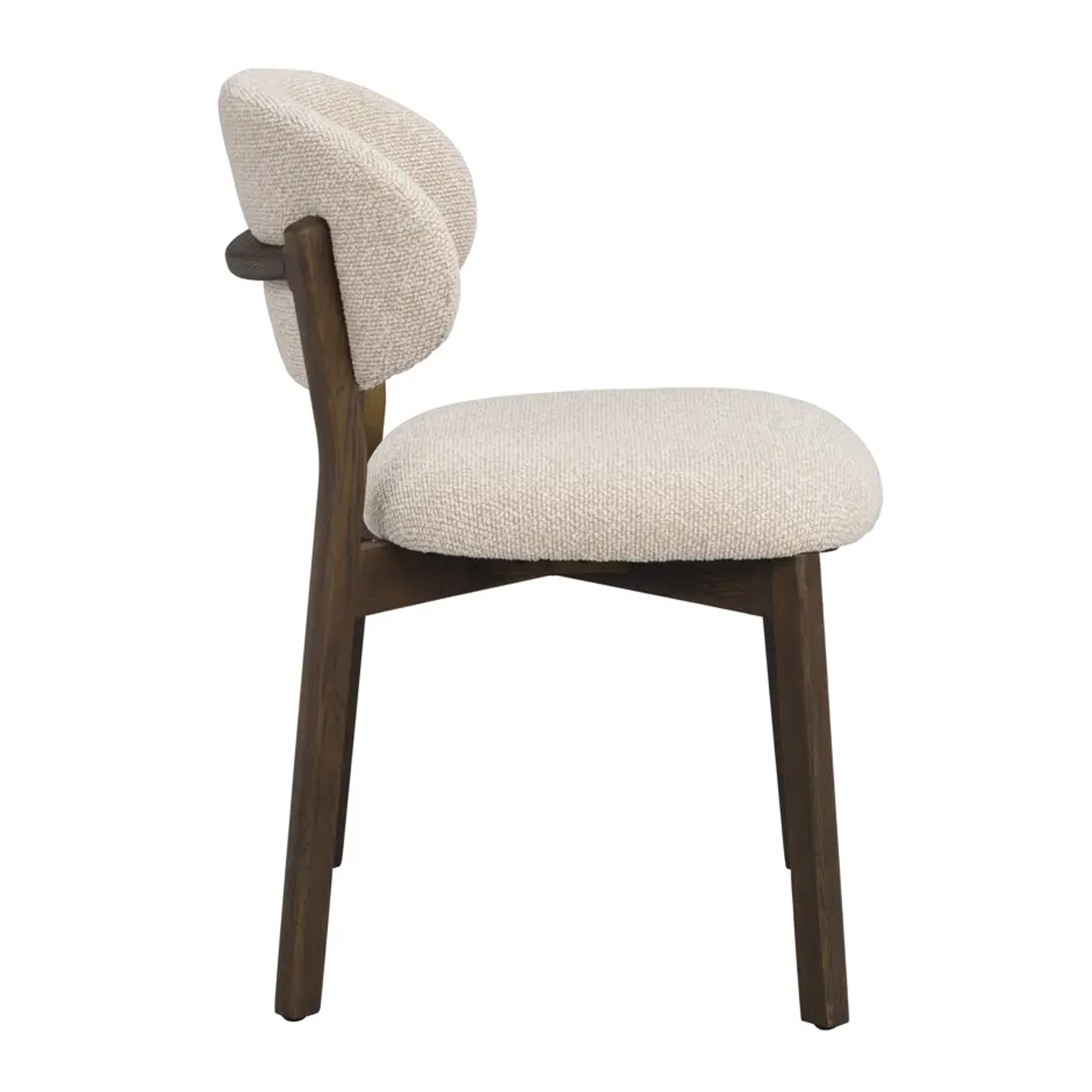 Rowico Home Patterson Esszimmerstuhl Beige/Braune Eiche