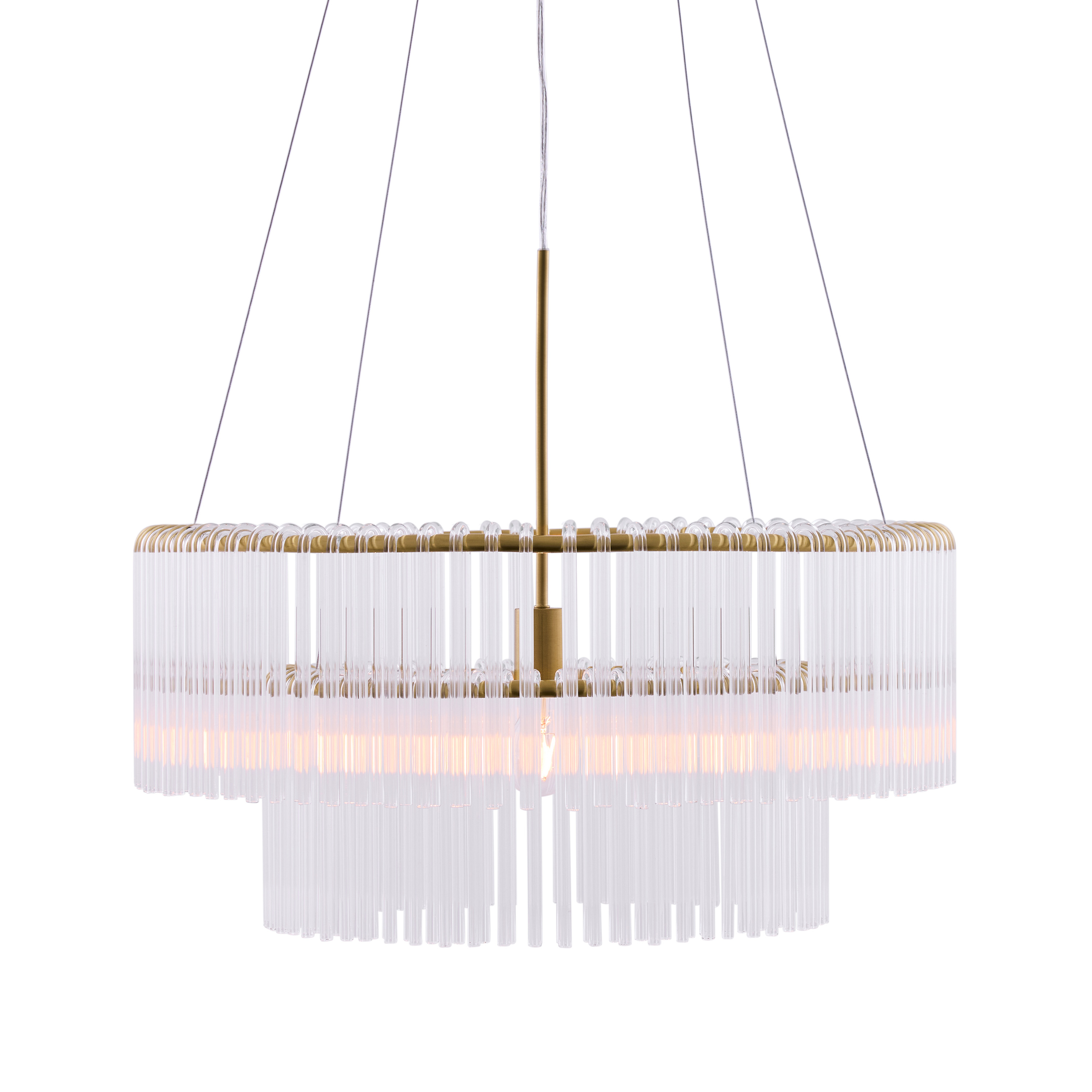 Globen Lighting Hook Taklampa Clear/Brushed Brass
