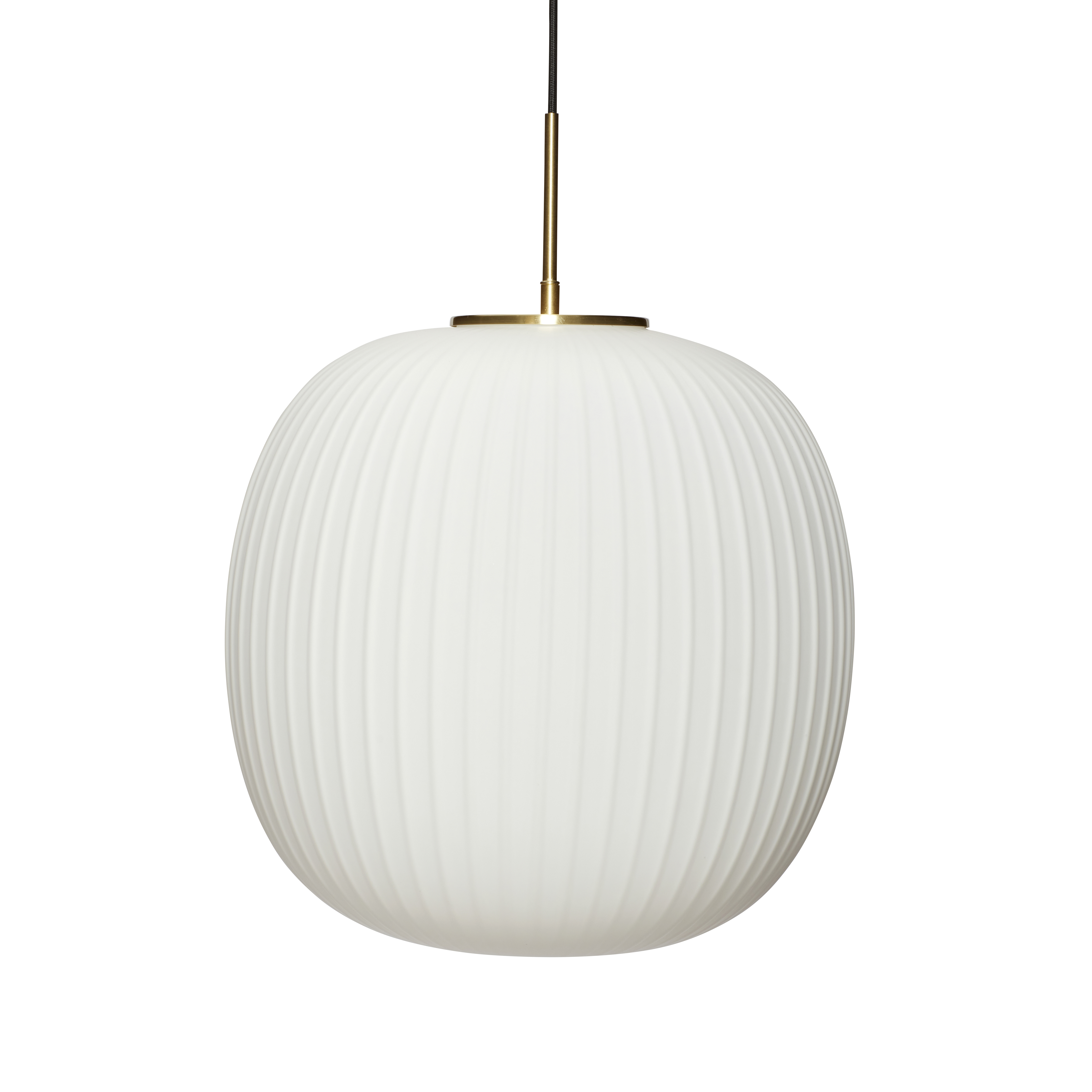Hübsch - Serene Taklampa Vit/Mässing Ø42cm
