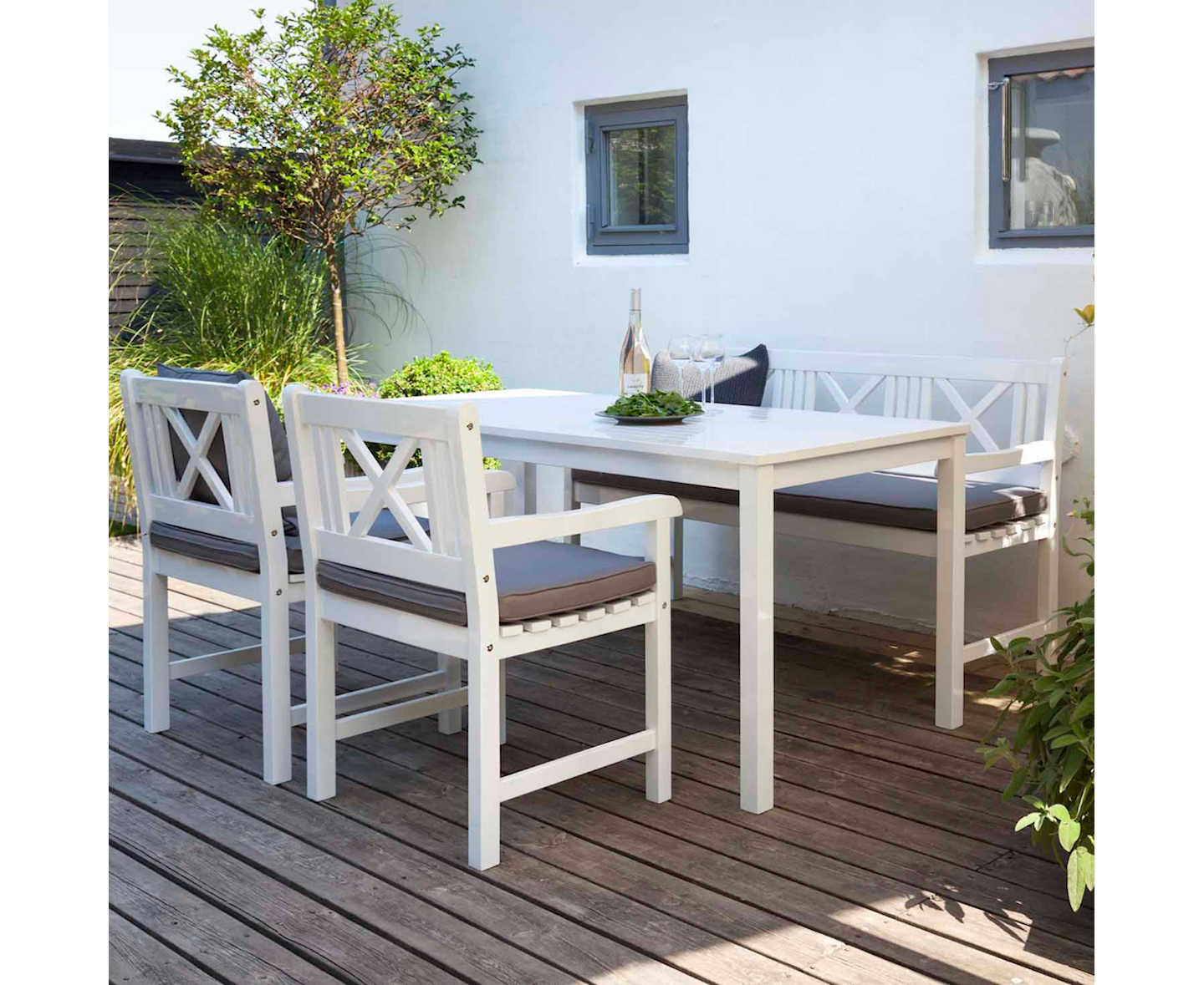 Cinas Rosenborg Ruokailuryhmä Valkoinen