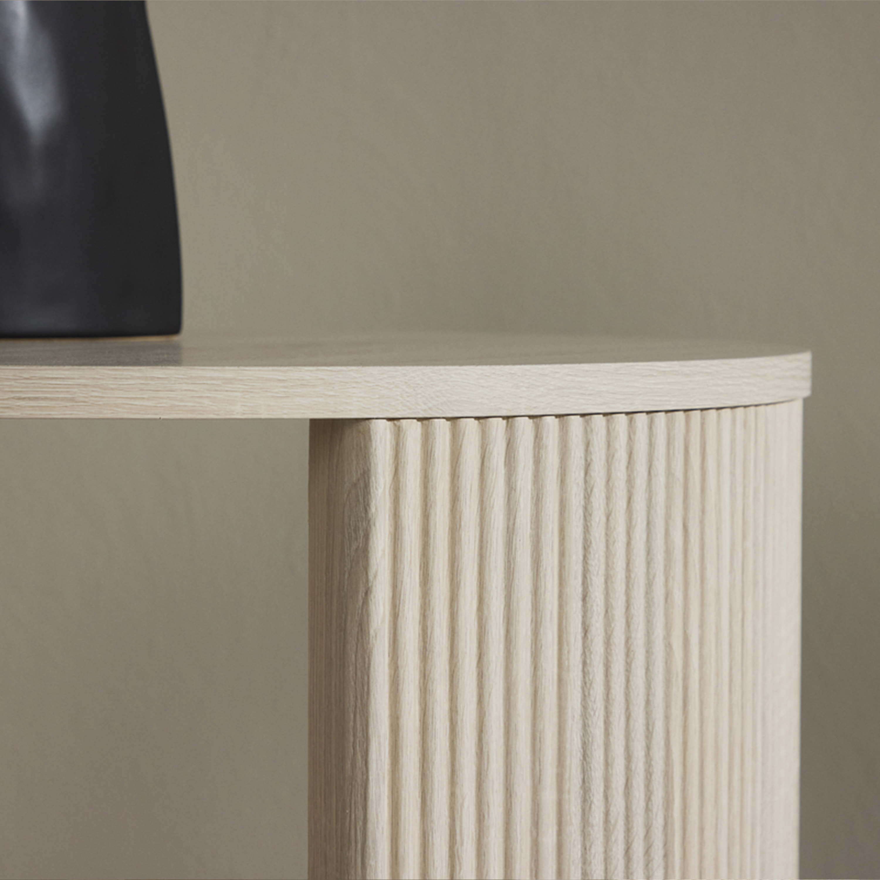 Venture Home Bristol Soffbord Vitpigmenterad Ø60