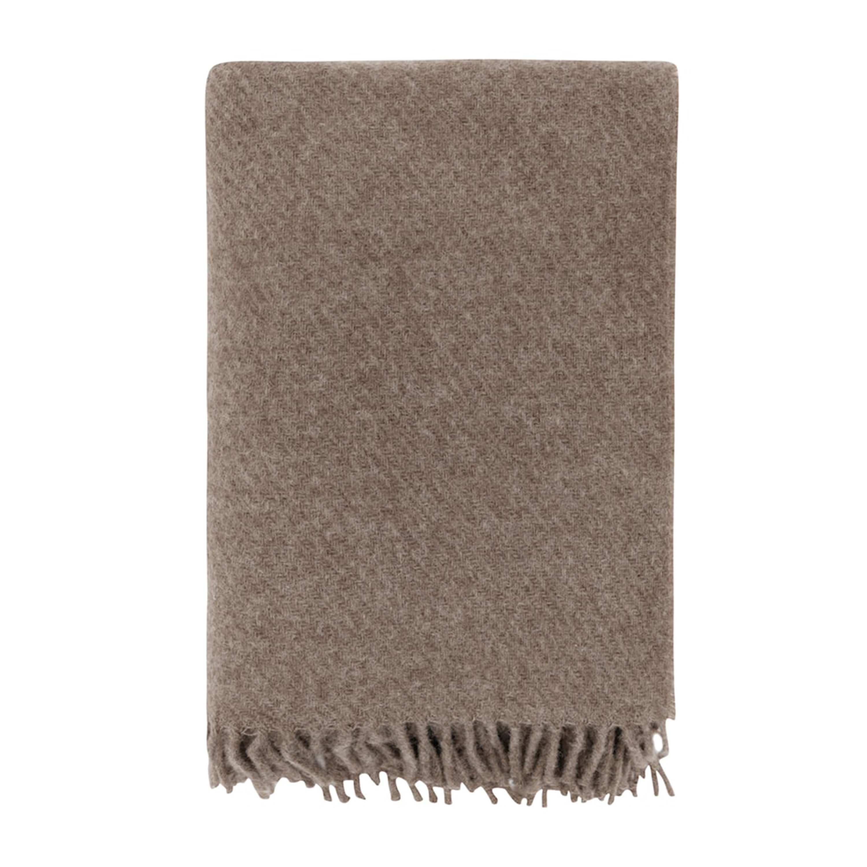 Falketind Pläd Brun 120x180