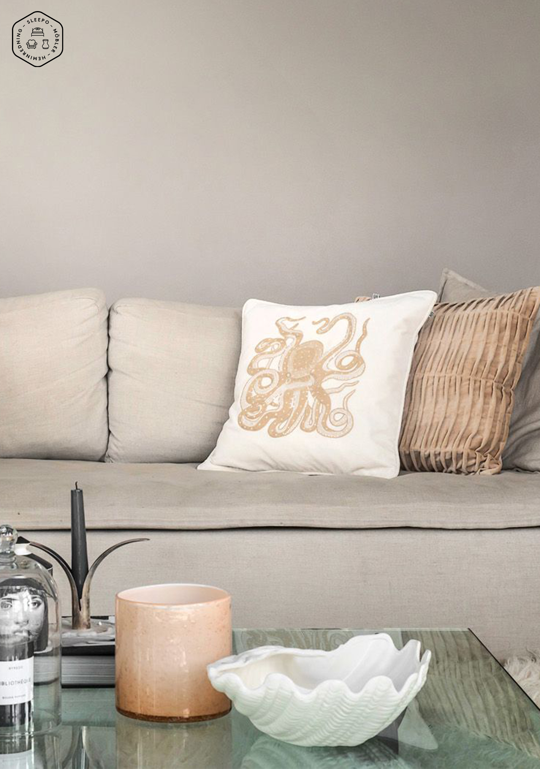 Byon Calore Lichtlaterne Pfirsich 15cm