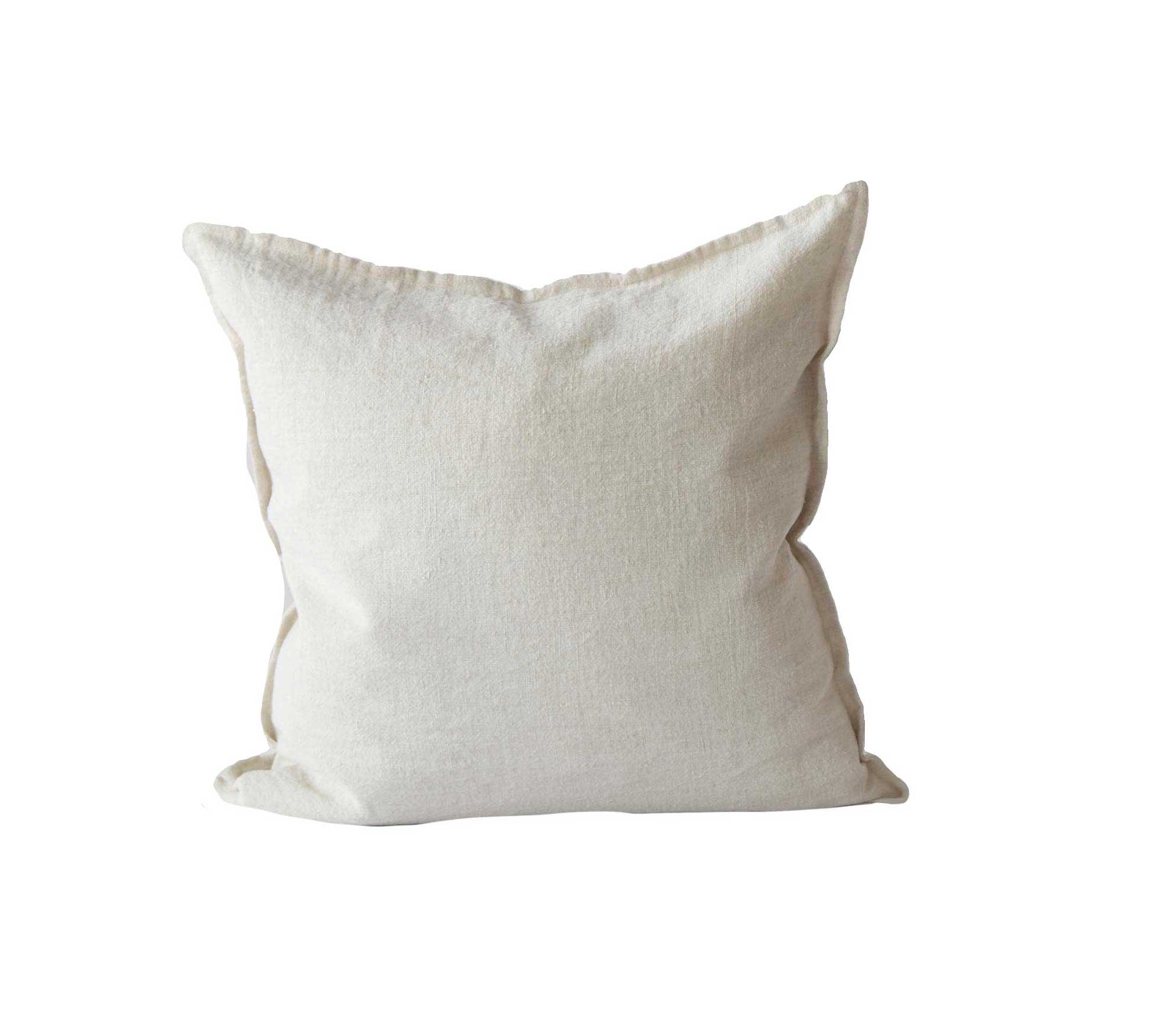 Marion Kuddfodral Linne Wheat 50x50