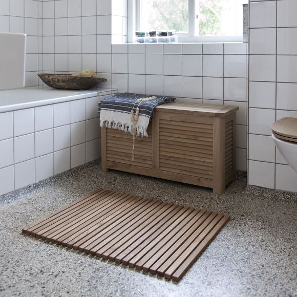 Cinas Classic Oppbevaringsbenk Teak 90 cm