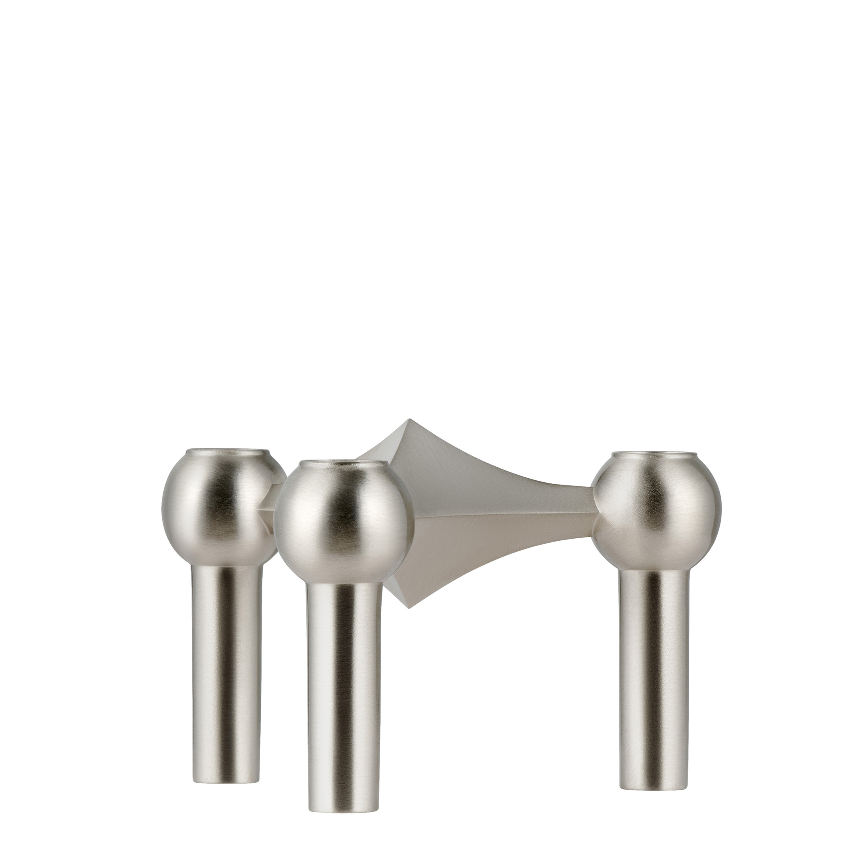 STOFF Nagel Ljusstake Brushed Chrome