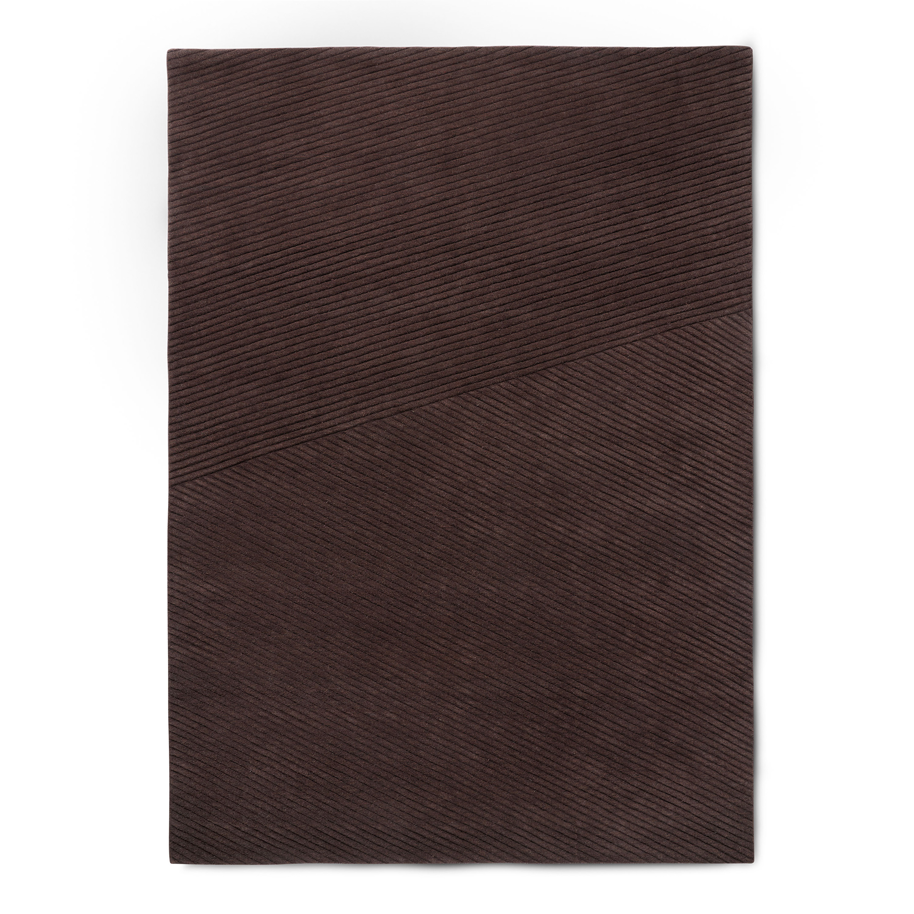 Row Ullmatta Dark Brown 170x240