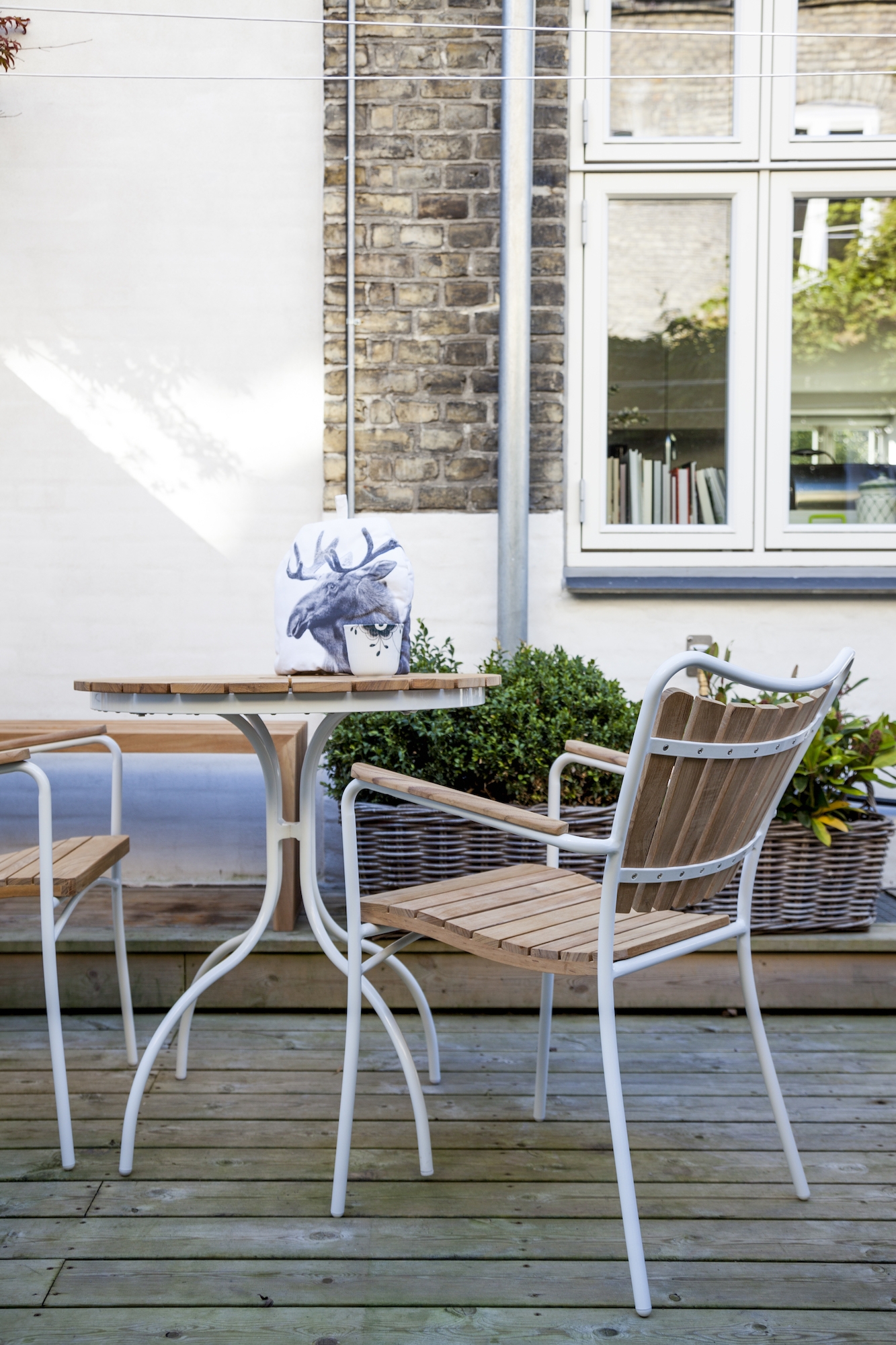 Cinas Ellen Kahvipöytä Valkoinen Ø80