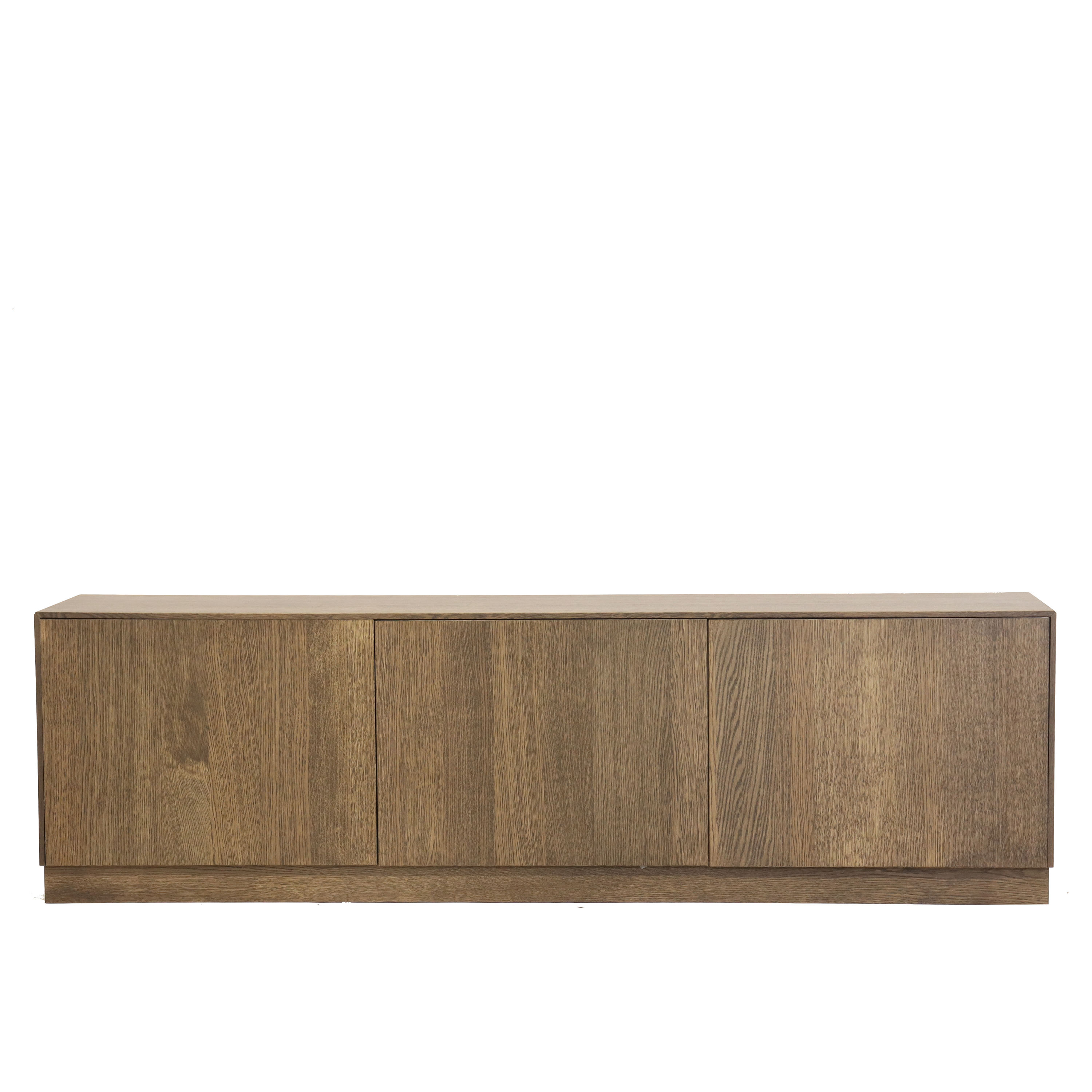 Esme TV-benk Brunbeiset Eik 178cm