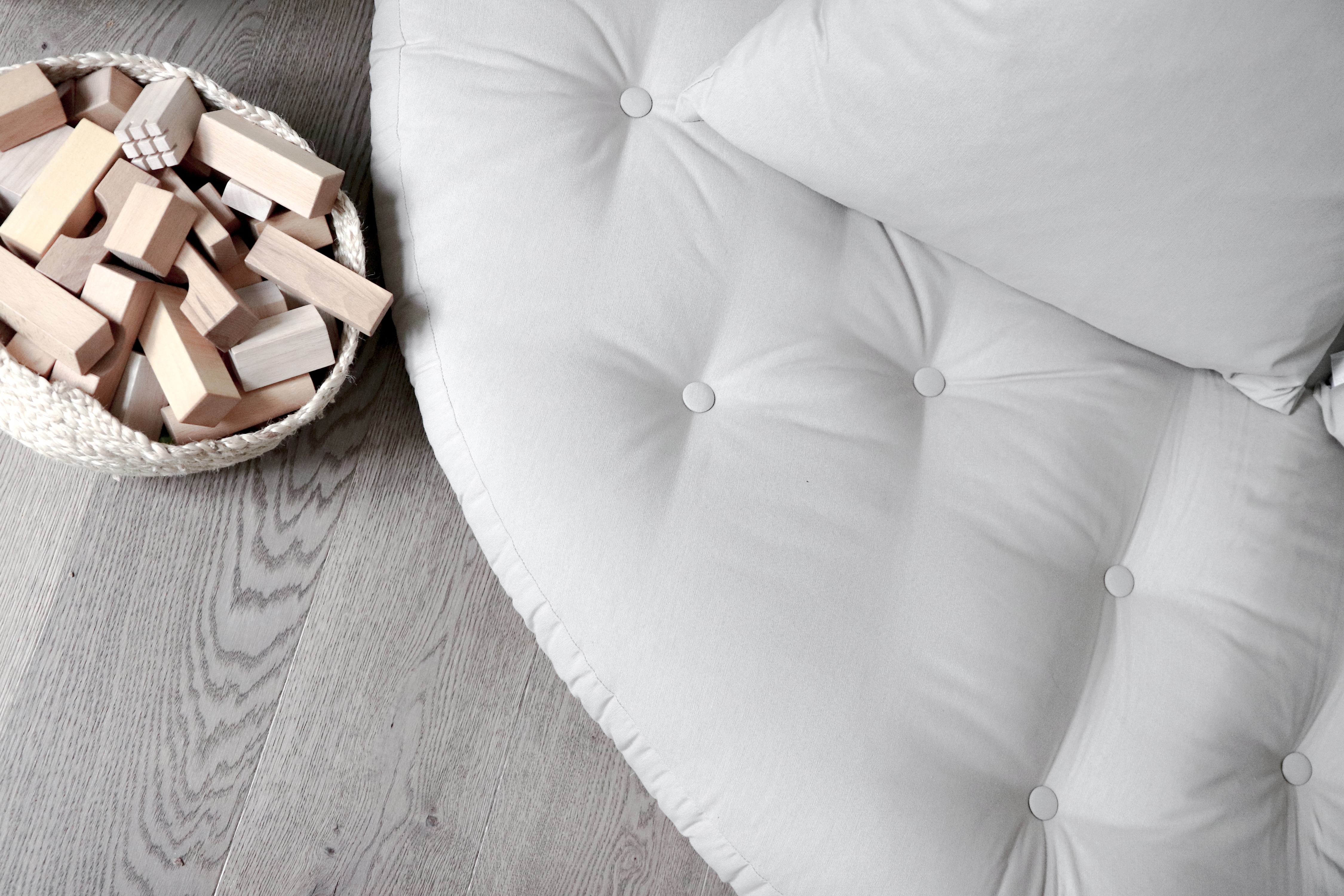 Karup Design Nido Loungepuff Leinen